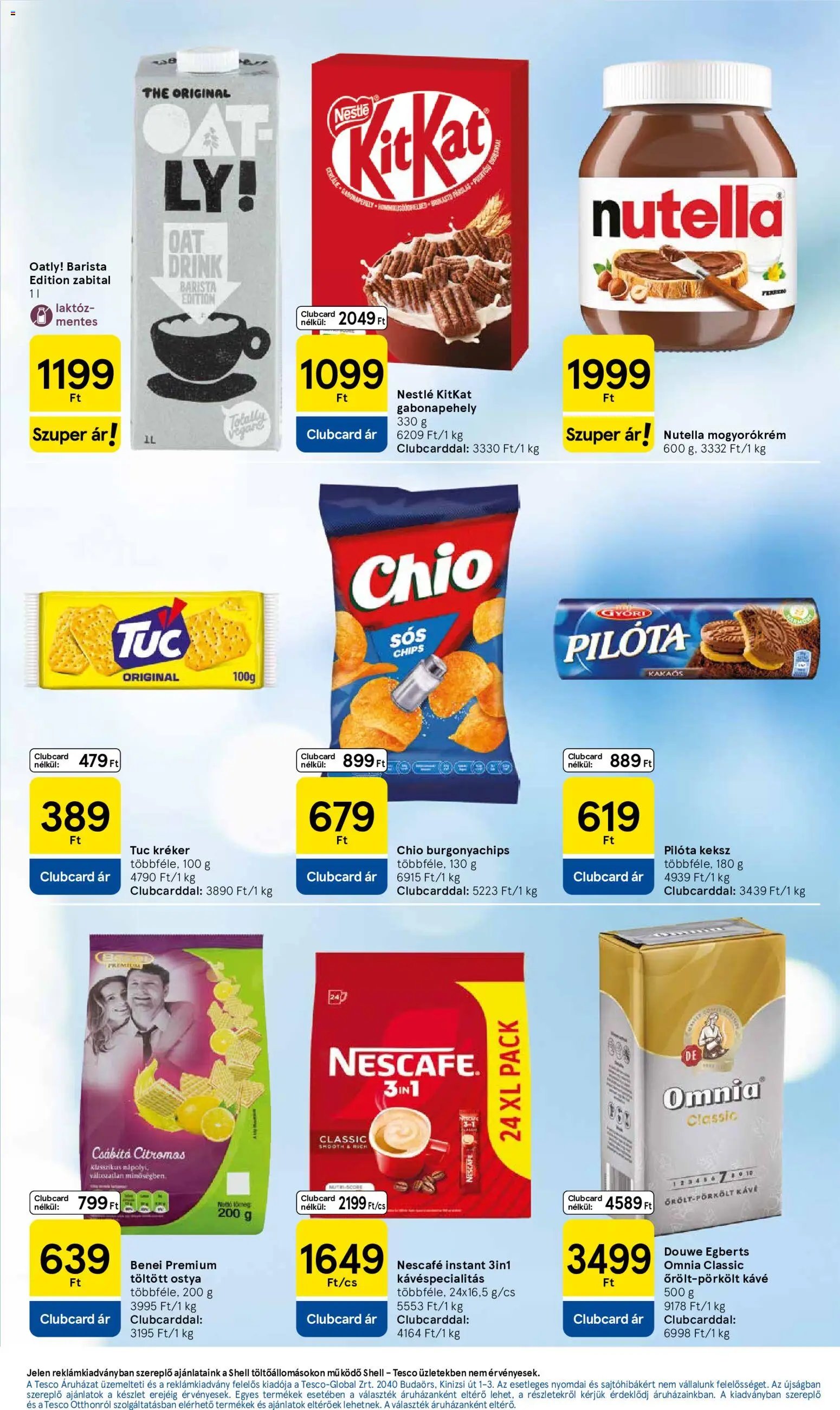 Tesco újság 2026.07.09. Tesco Szupermarket akciós újság