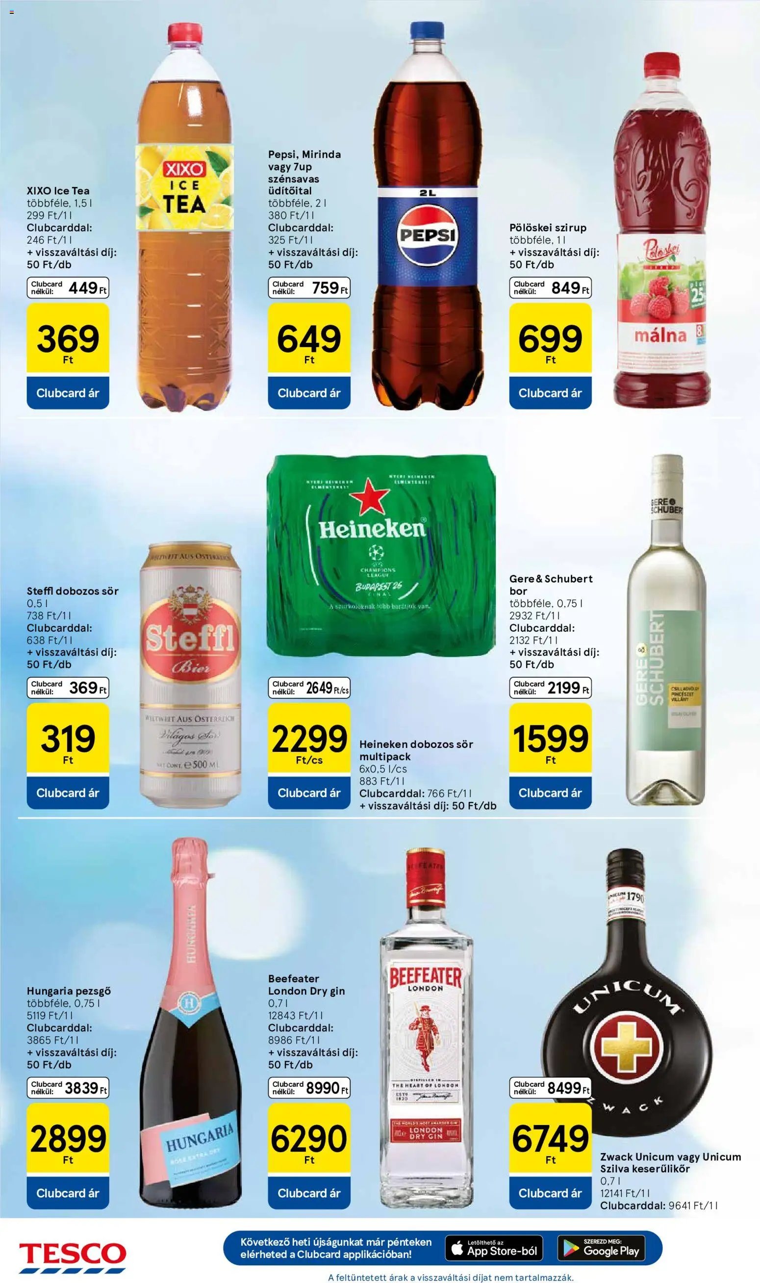 Tesco újság 2026.07.09. Tesco Szupermarket akciós újság