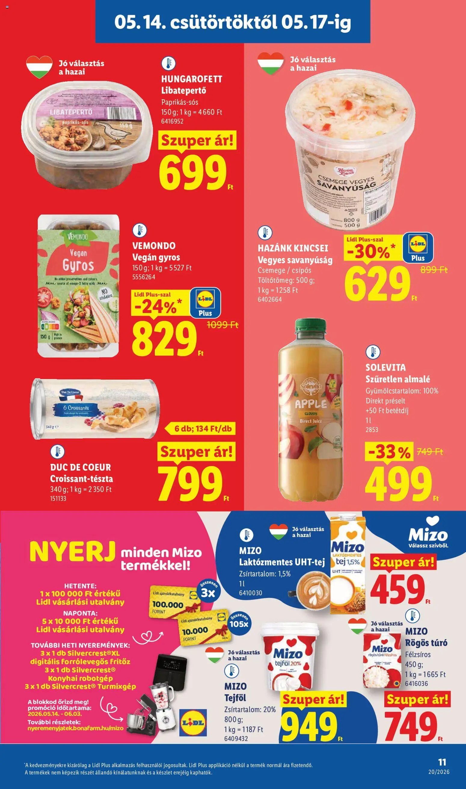 Lidl újság 2026.05.14. Lidl akciós újság (2026-05-14 - 2026-05-20)