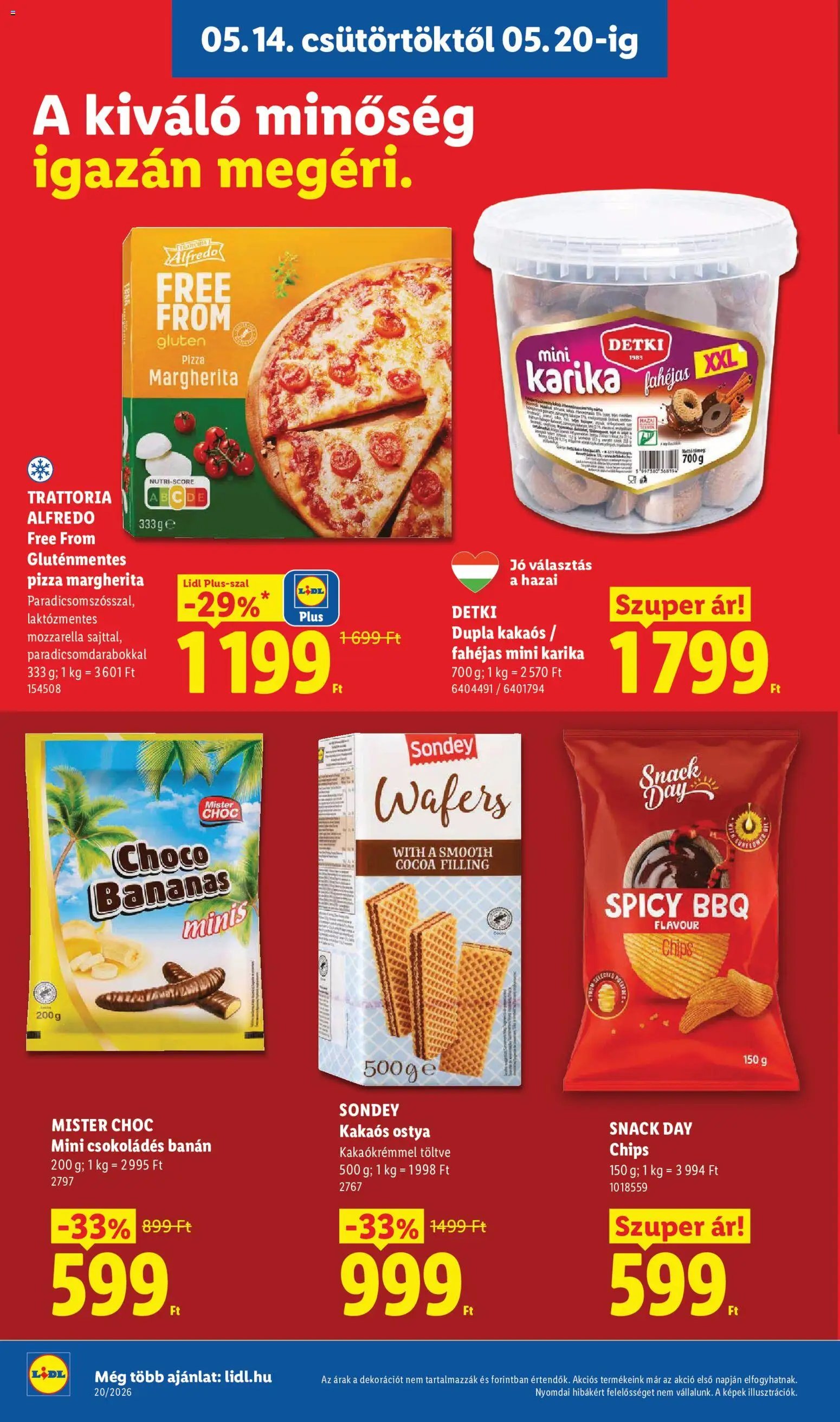 Lidl újság 2026.05.14. Lidl akciós újság (2026-05-14 - 2026-05-20)