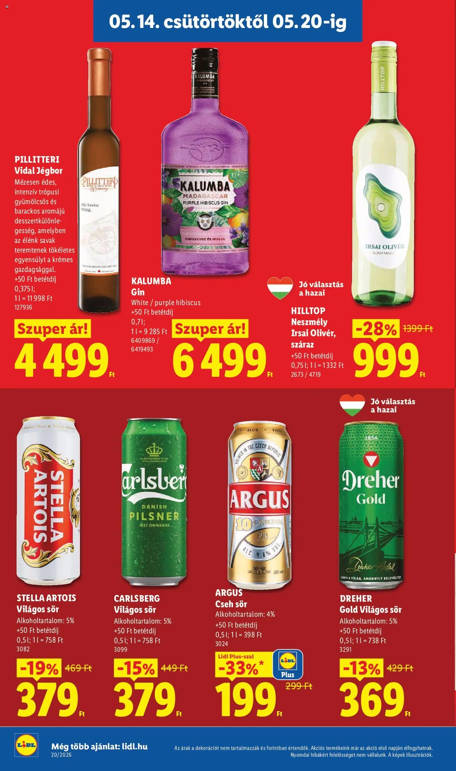 Lidl újság 2026.05.14. Lidl akciós újság (2026-05-14 - 2026-05-20)