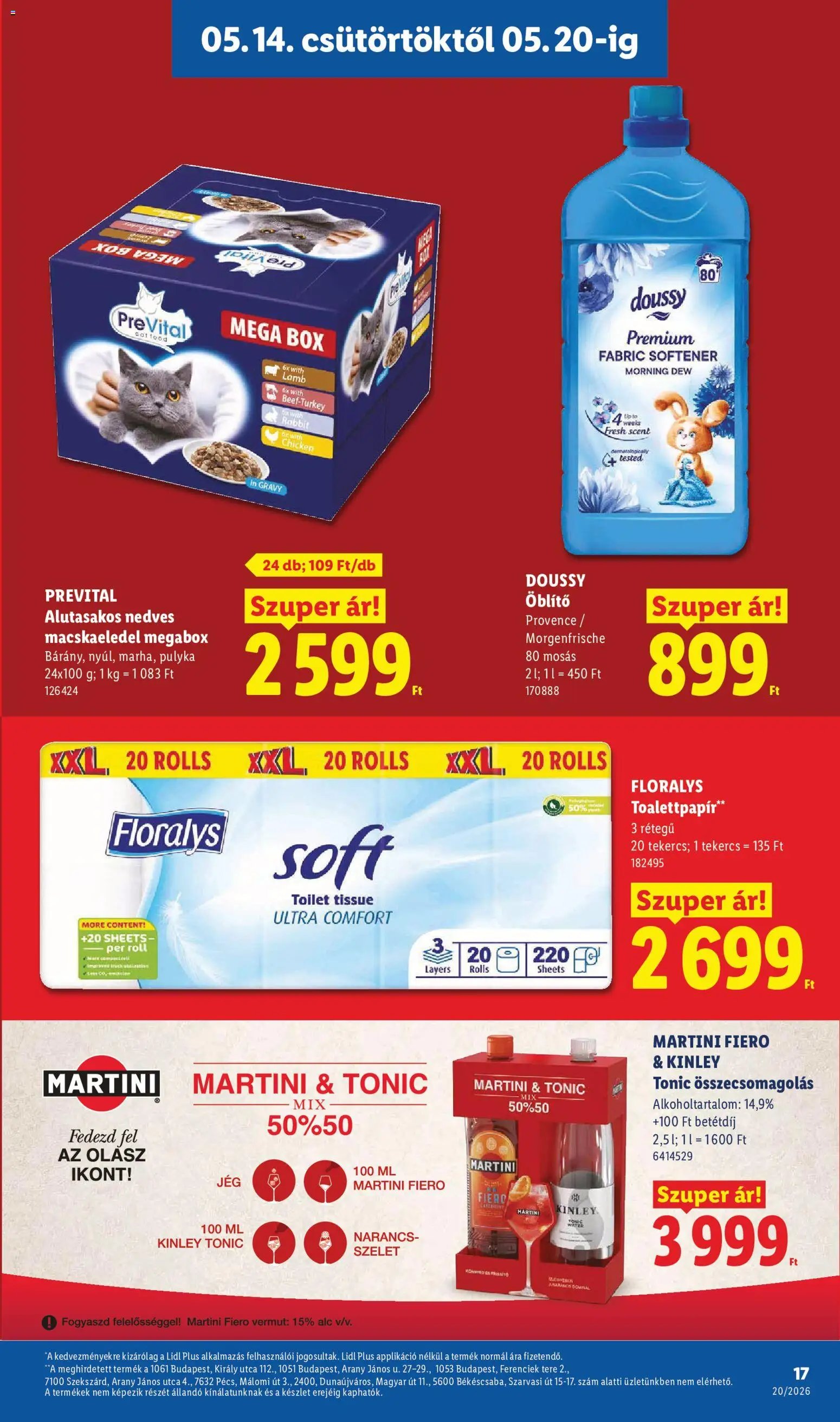 Lidl újság 2026.05.14. Lidl akciós újság (2026-05-14 - 2026-05-20)