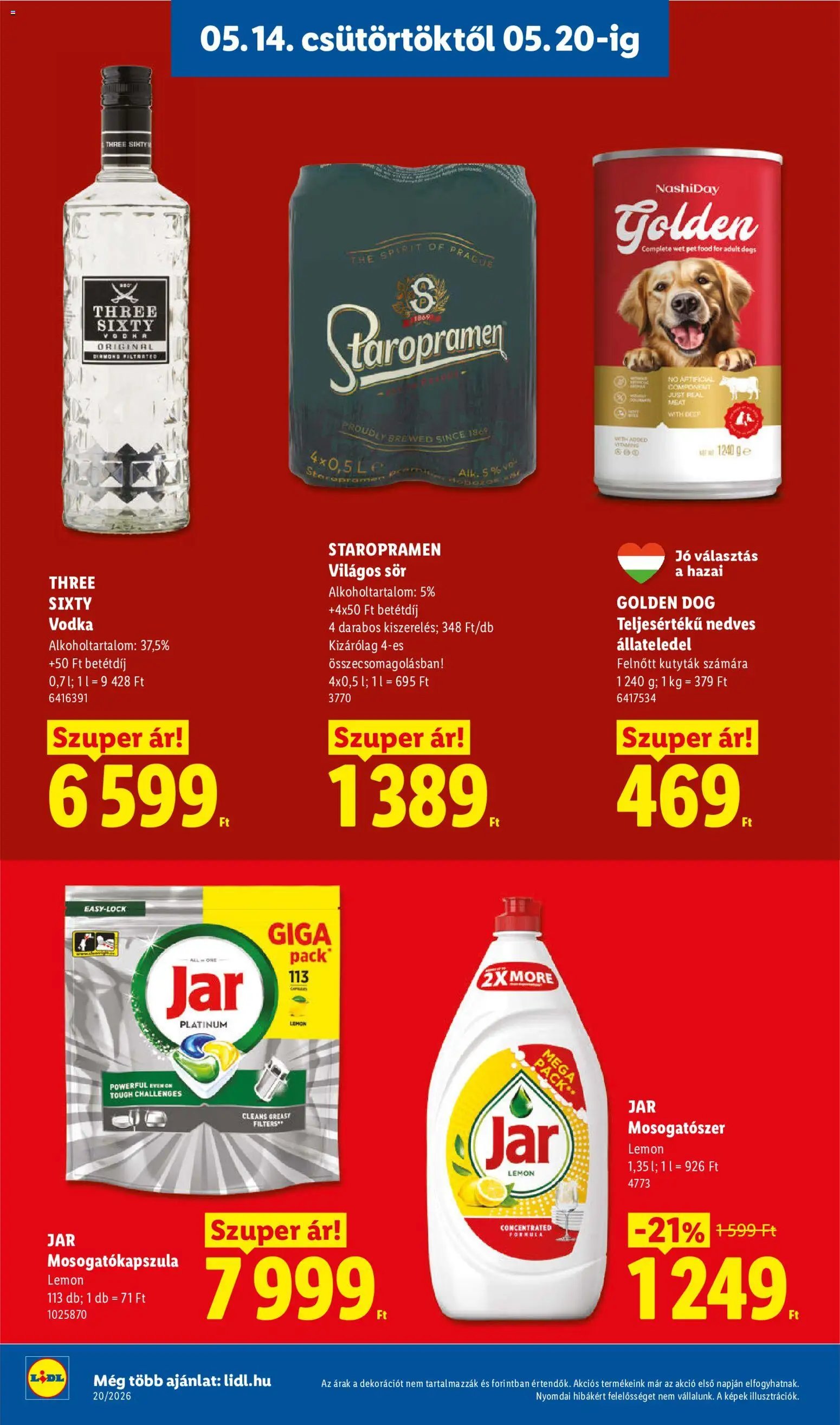 Lidl újság 2026.05.14. Lidl akciós újság (2026-05-14 - 2026-05-20)