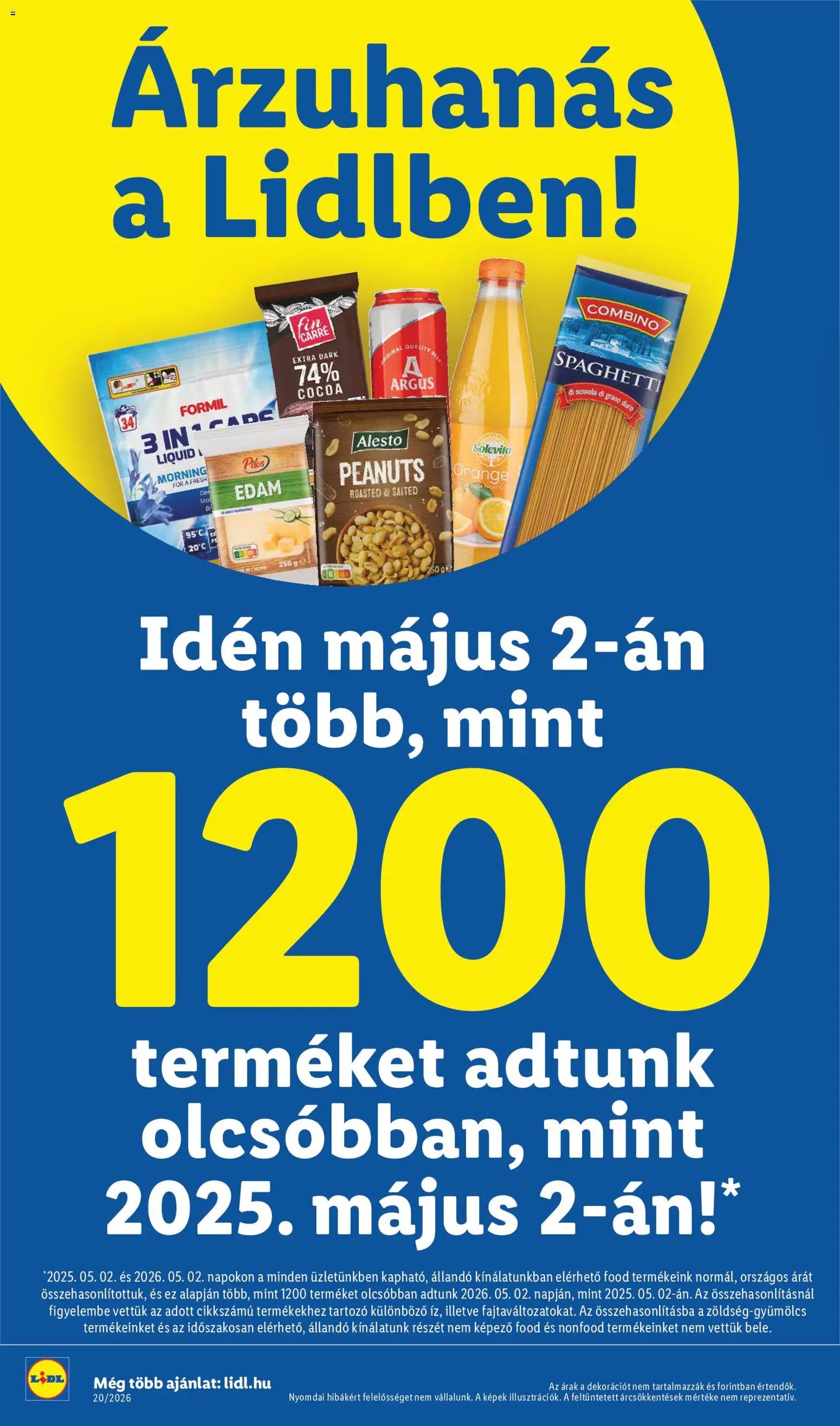Lidl újság 2026.05.14. Lidl akciós újság (2026-05-14 - 2026-05-20)