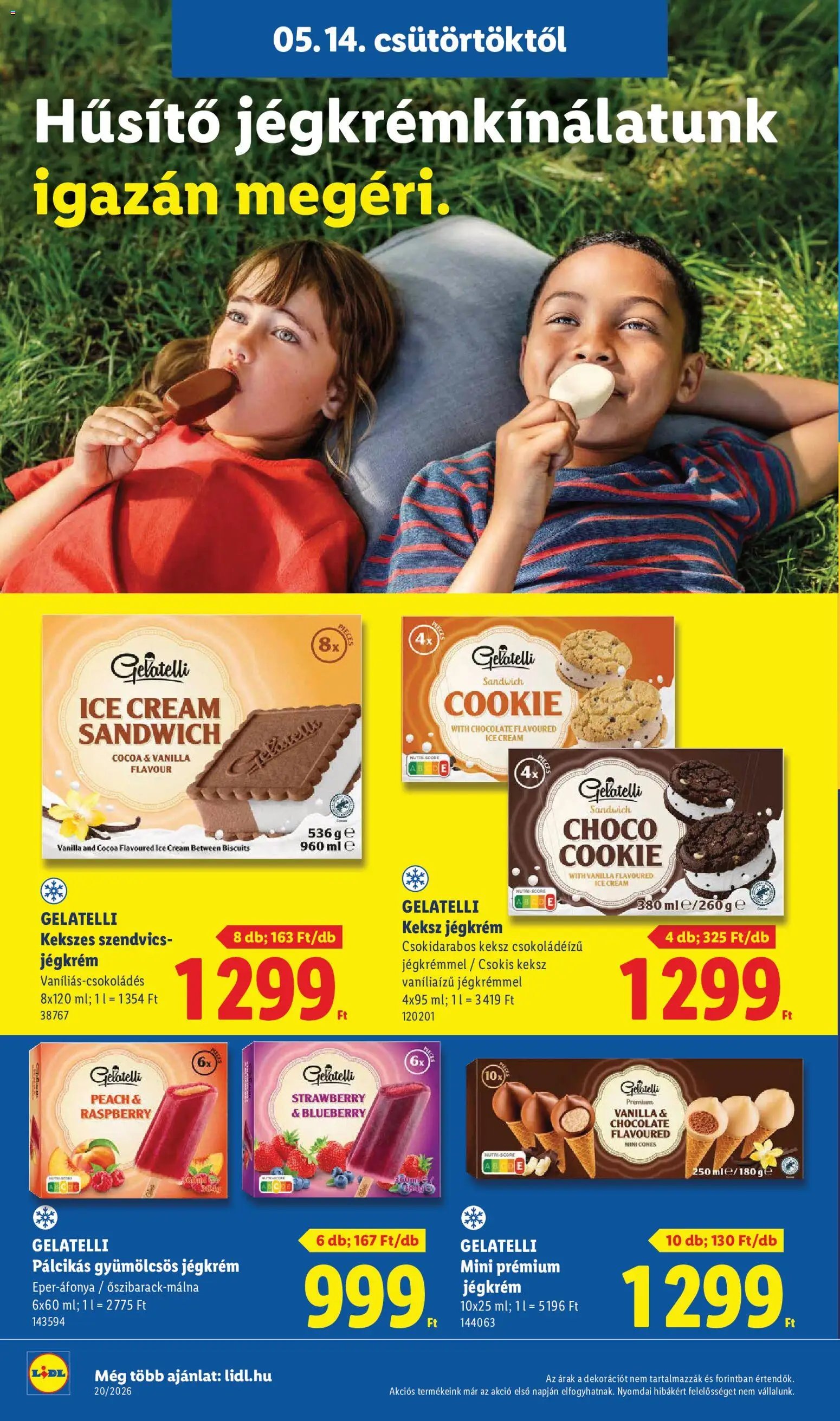Lidl újság 2026.05.14. Lidl akciós újság (2026-05-14 - 2026-05-20)