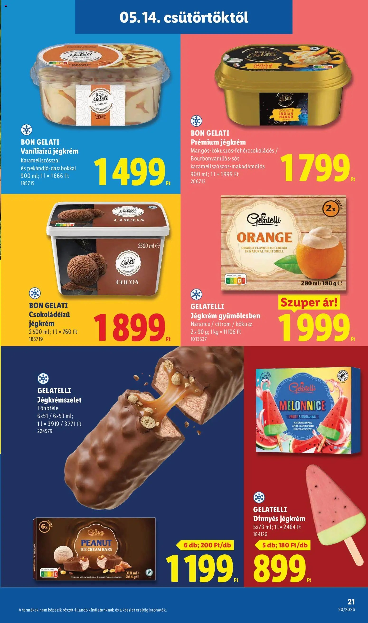 Lidl újság 2026.05.14. Lidl akciós újság (2026-05-14 - 2026-05-20)