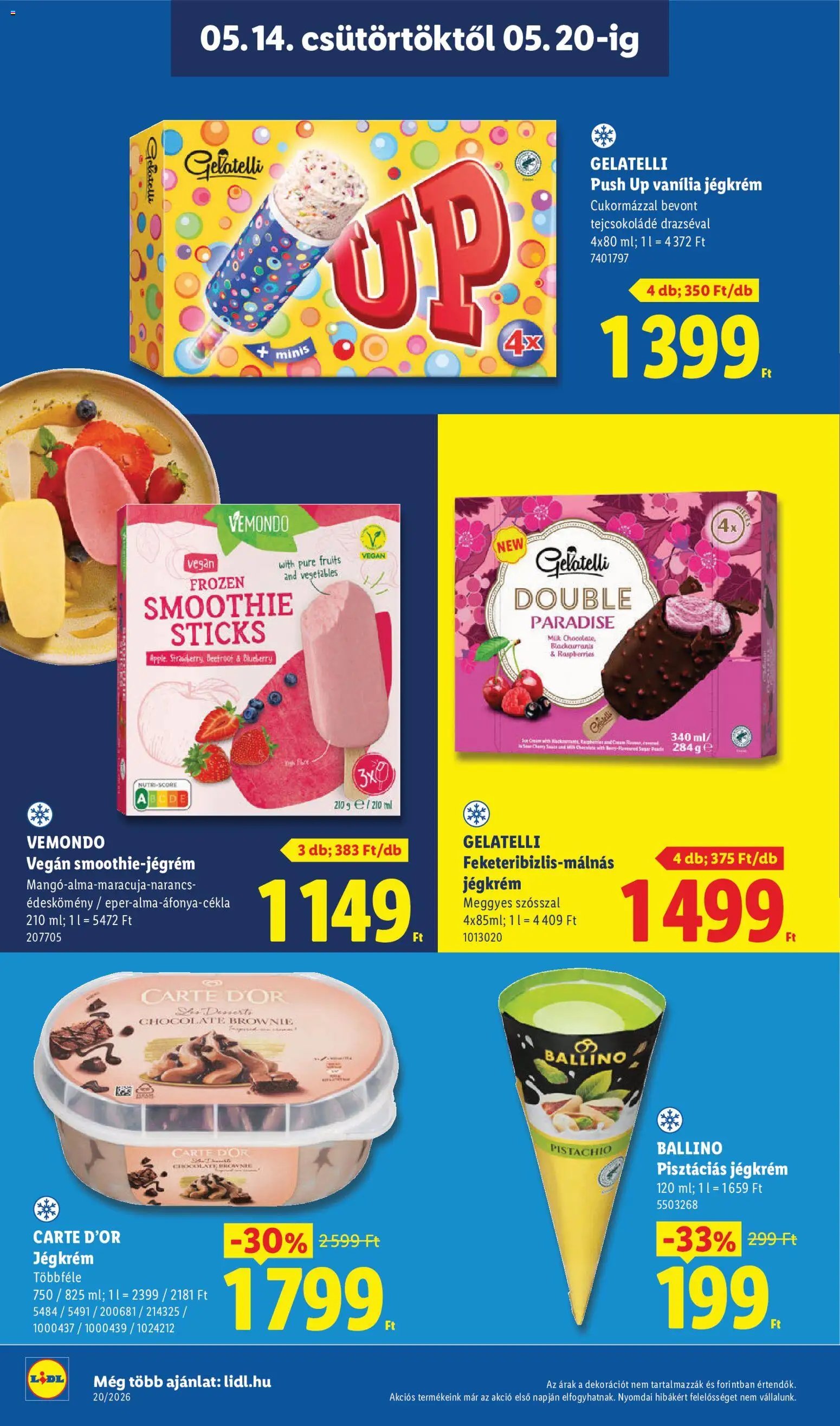 Lidl újság 2026.05.14. Lidl akciós újság (2026-05-14 - 2026-05-20)