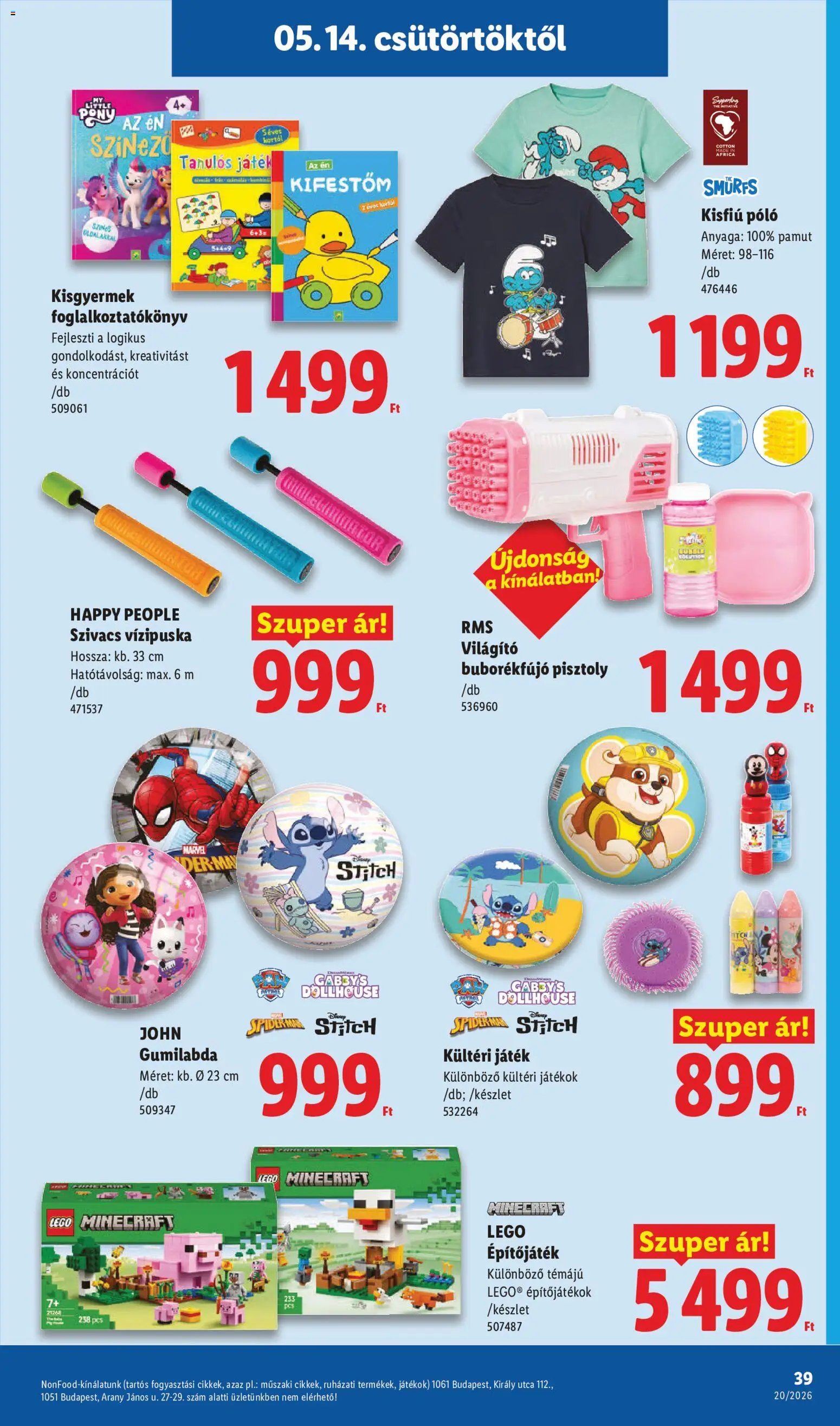 Lidl újság 2026.05.14. Lidl akciós újság (2026-05-14 - 2026-05-20)
