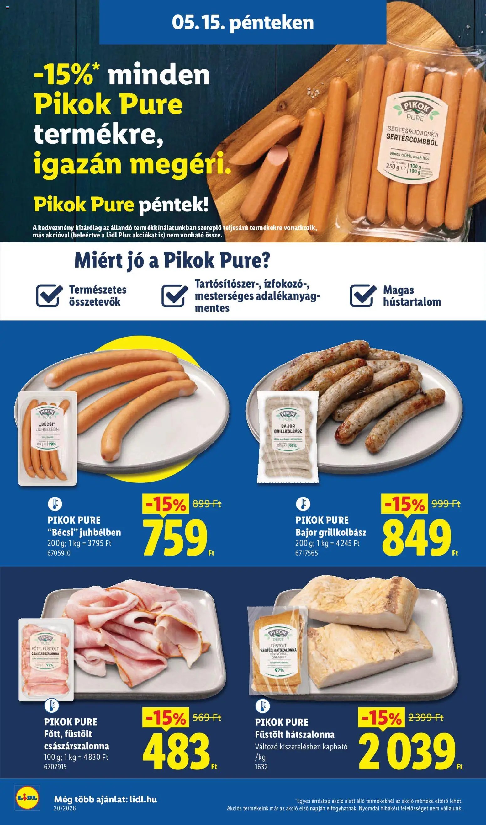 Lidl újság 2026.05.14. Lidl akciós újság (2026-05-14 - 2026-05-20)