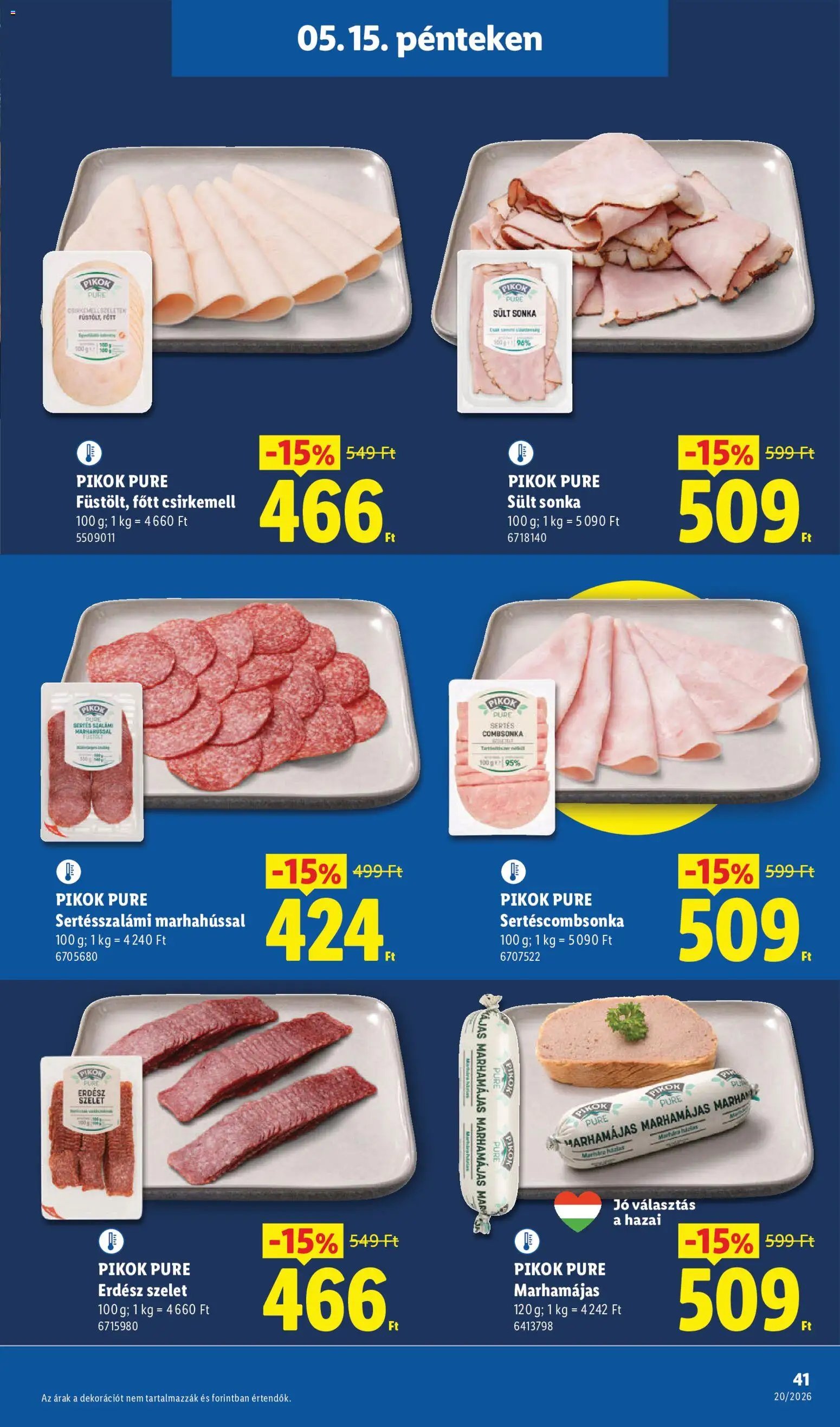 Lidl újság 2026.05.14. Lidl akciós újság (2026-05-14 - 2026-05-20)