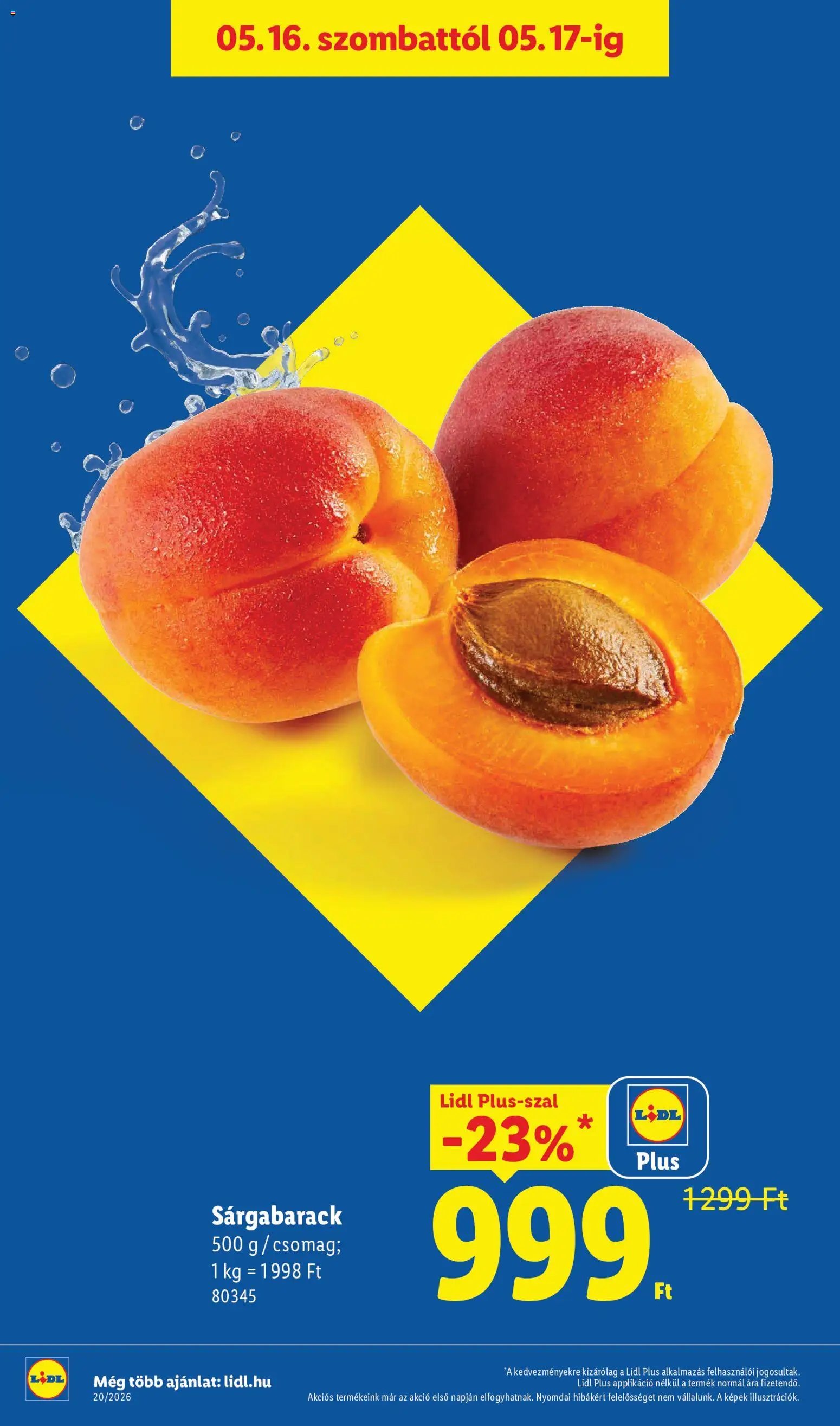 Lidl újság 2026.05.14. Lidl akciós újság (2026-05-14 - 2026-05-20)