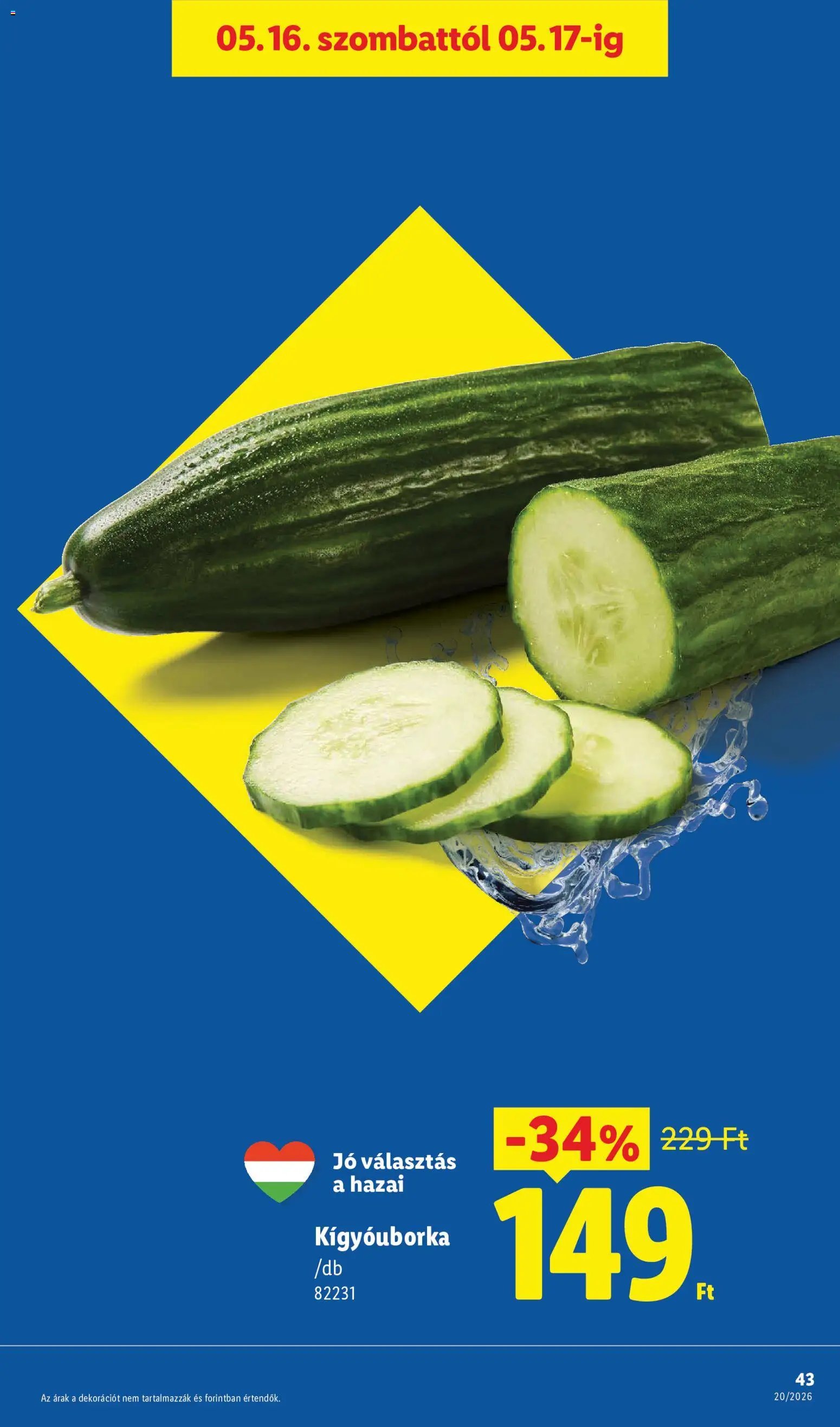 Lidl újság 2026.05.14. Lidl akciós újság (2026-05-14 - 2026-05-20)