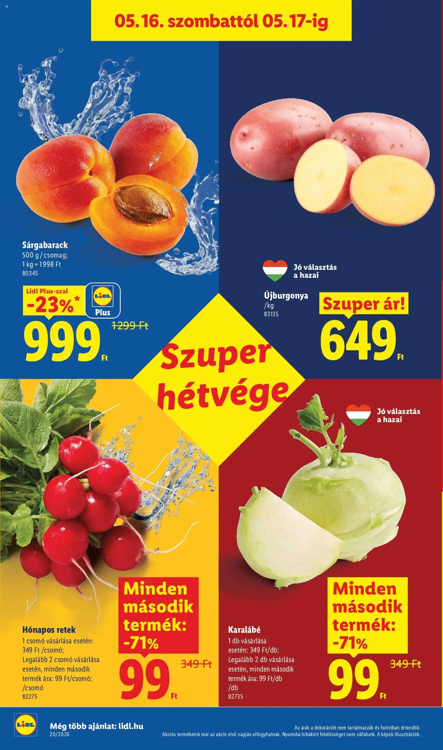 Lidl újság 2026.05.14. Lidl akciós újság (2026-05-14 - 2026-05-20)