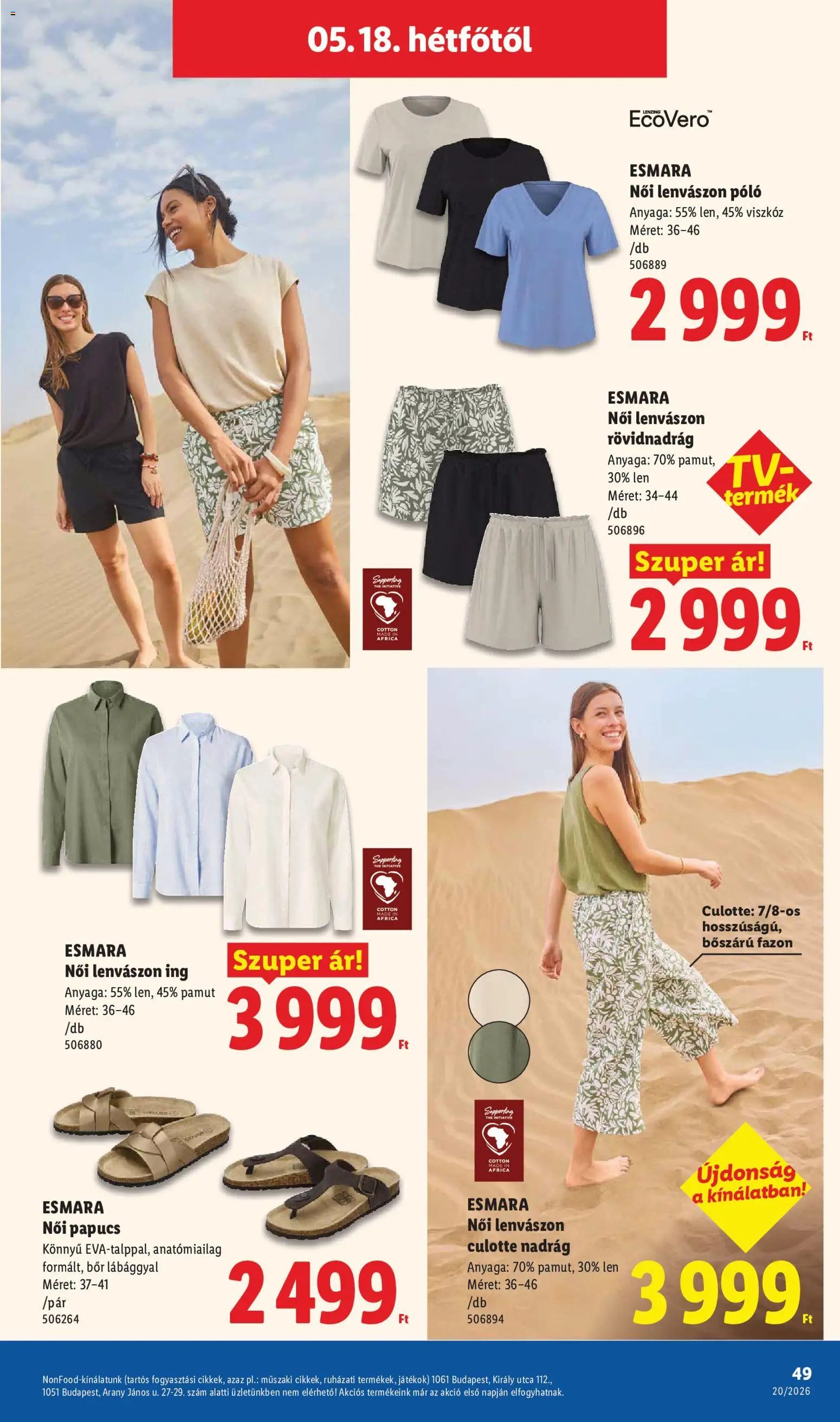 Lidl újság 2026.05.14. Lidl akciós újság (2026-05-14 - 2026-05-20)