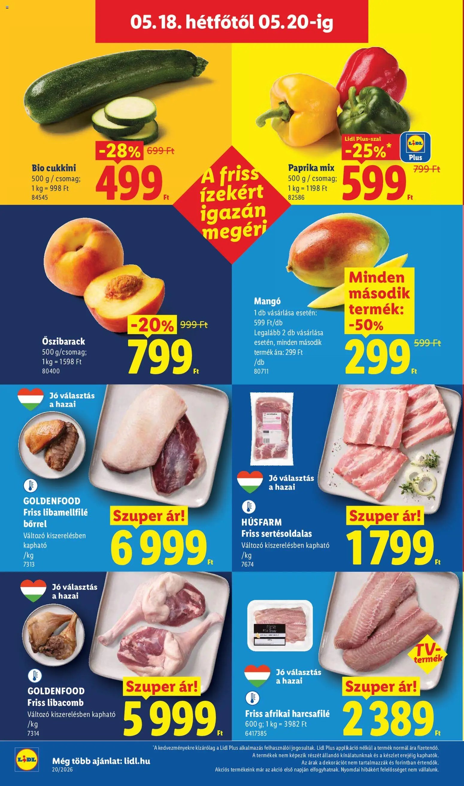Lidl újság 2026.05.14. Lidl akciós újság (2026-05-14 - 2026-05-20)