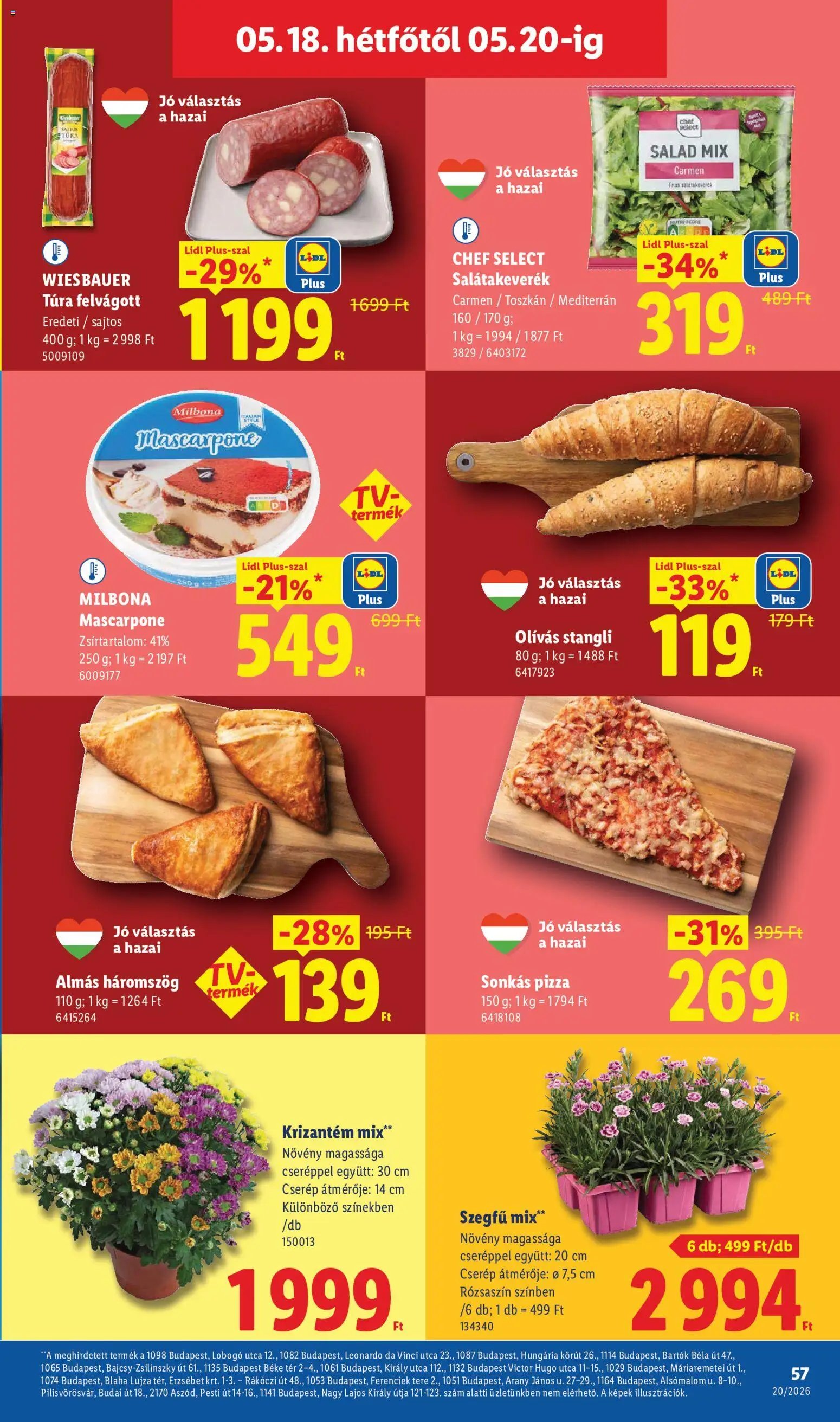 Lidl újság 2026.05.14. Lidl akciós újság (2026-05-14 - 2026-05-20)