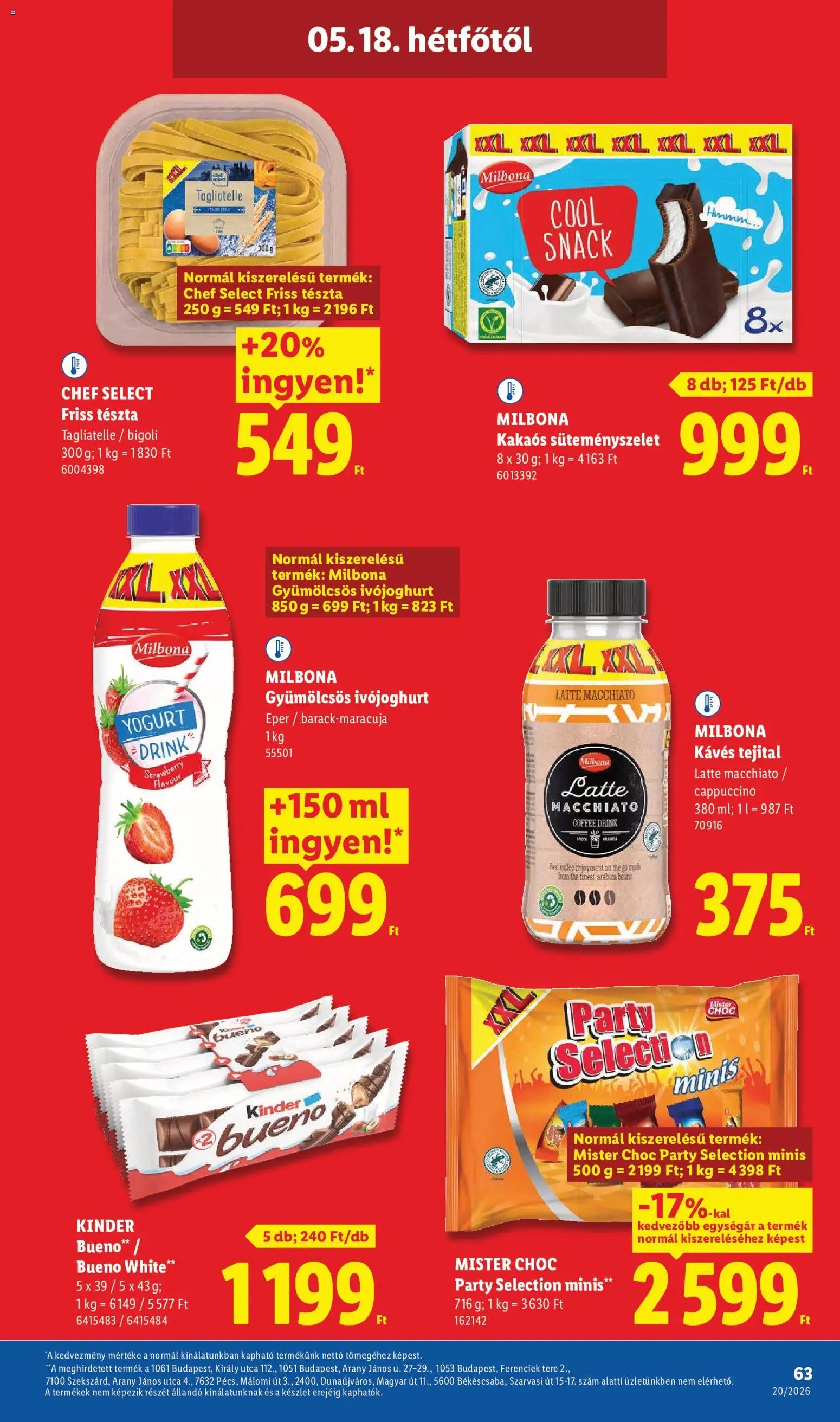 Lidl újság 2026.05.14. Lidl akciós újság (2026-05-14 - 2026-05-20)