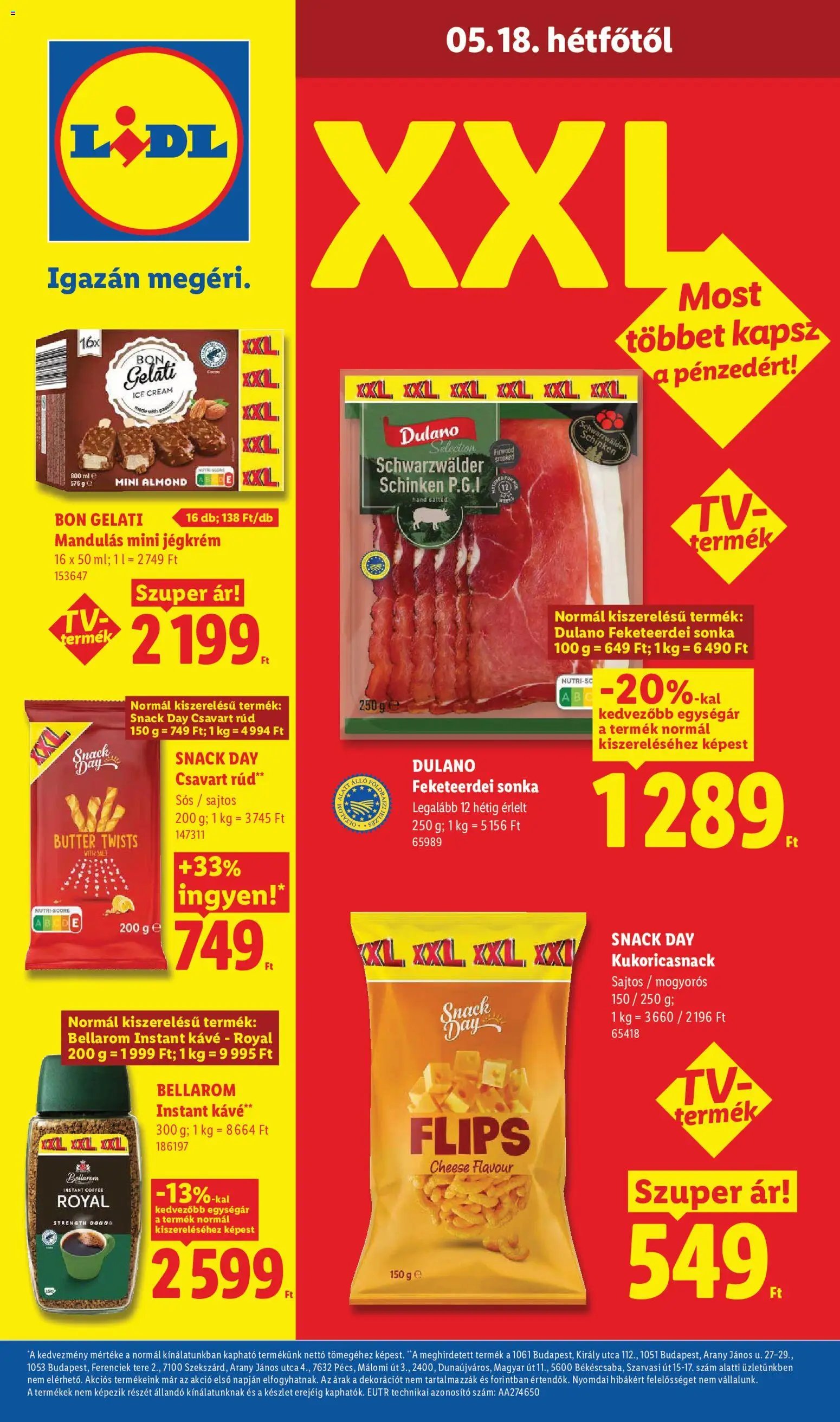 Lidl újság 2026.05.14. Lidl akciós újság (2026-05-14 - 2026-05-20)