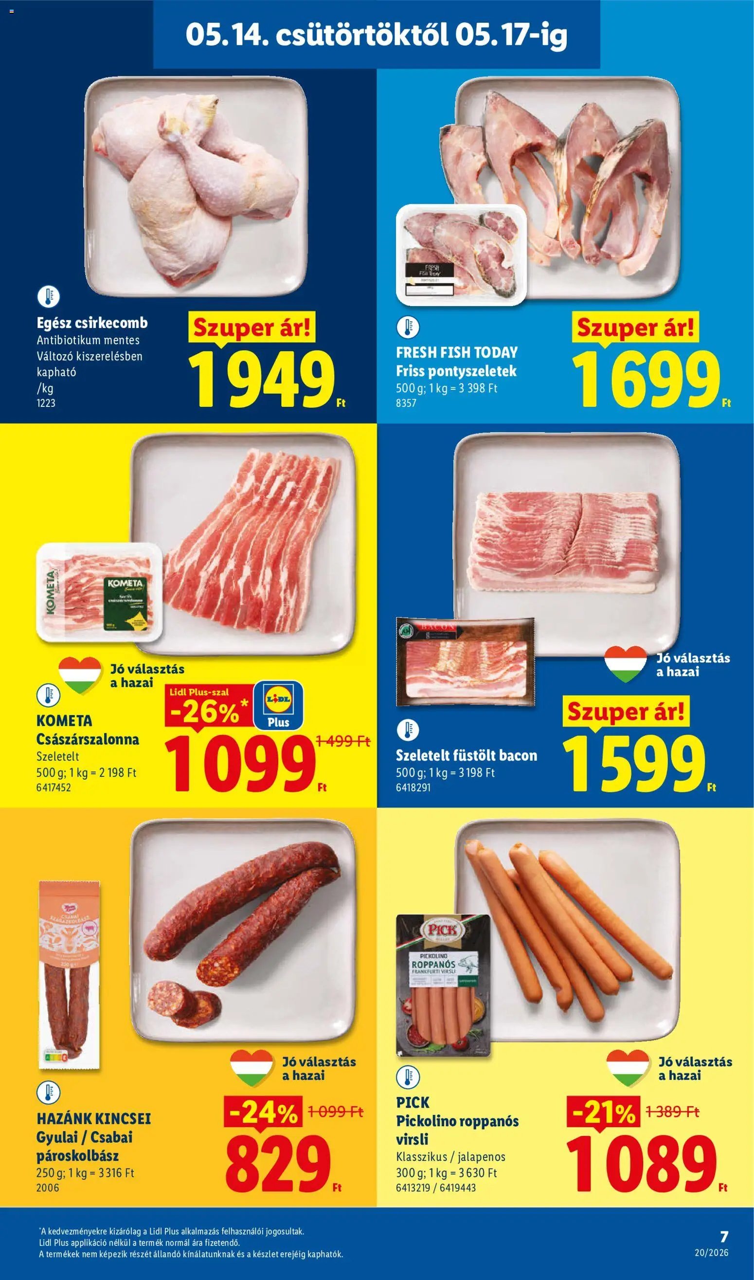 Lidl újság 2026.05.14. Lidl akciós újság (2026-05-14 - 2026-05-20)