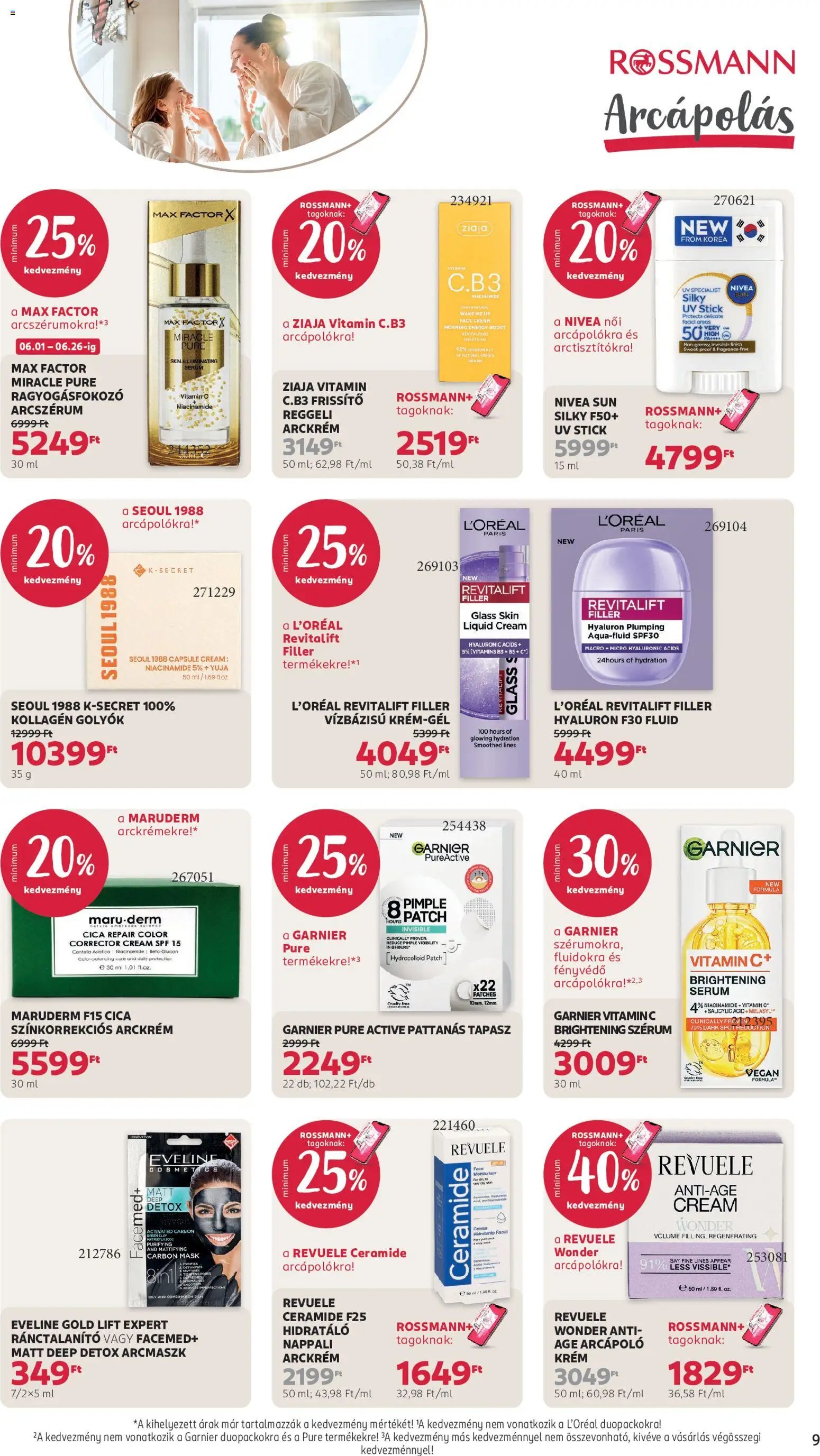 Rossmann újság 2026.06.15. Rossmann akciós újság