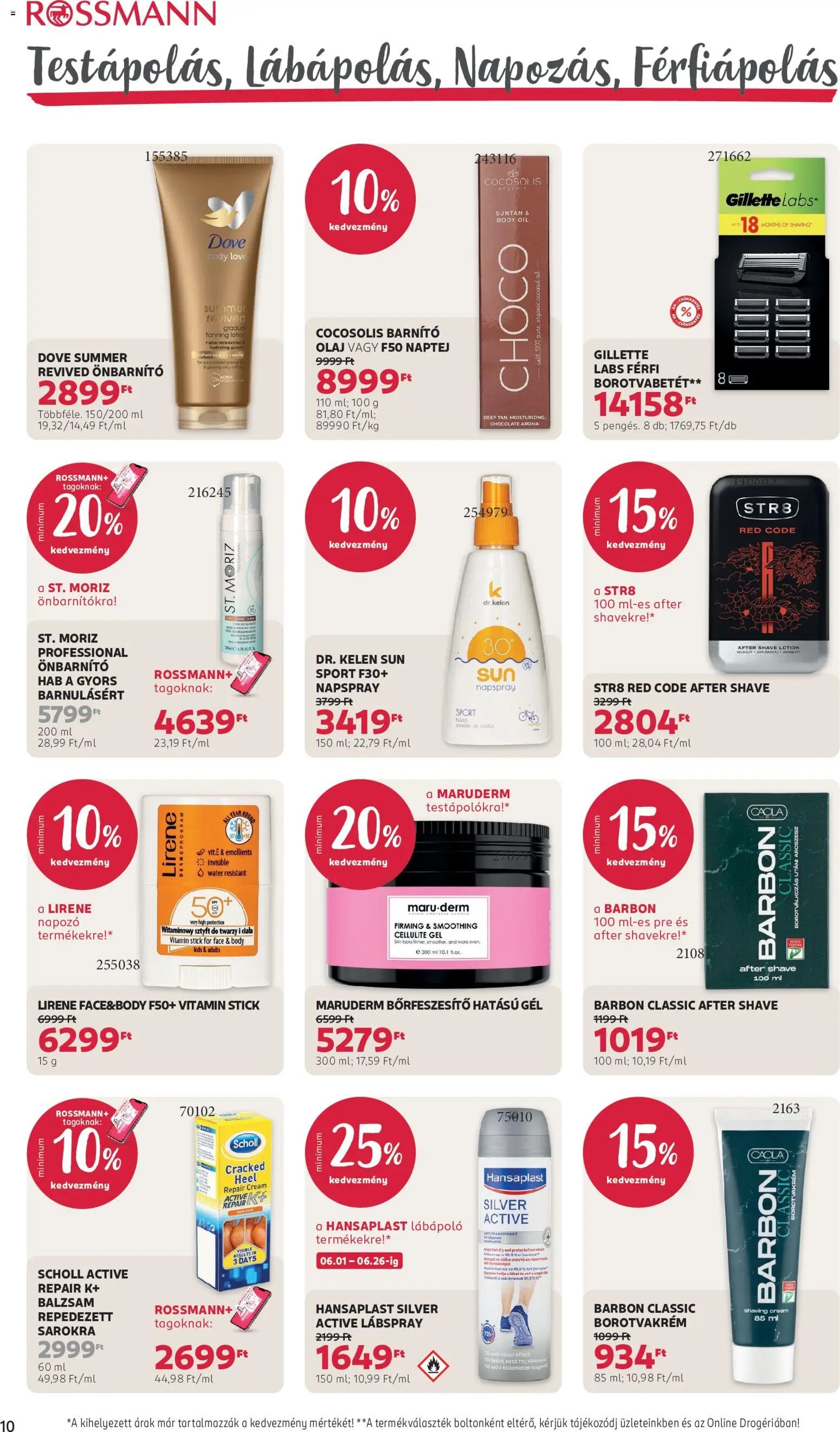 Rossmann újság 2026.06.15. Rossmann akciós újság