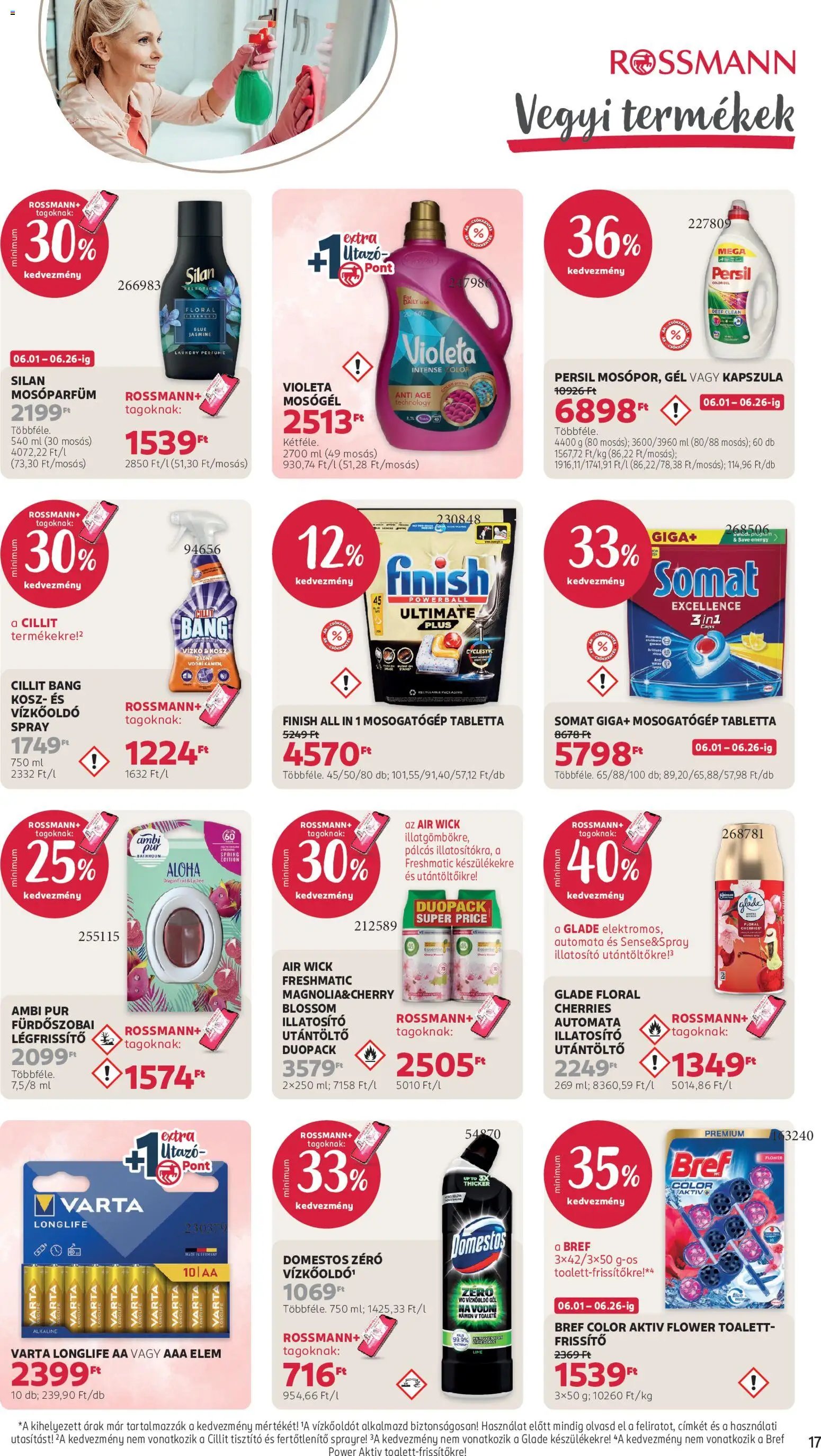 Rossmann újság 2026.06.15. Rossmann akciós újság
