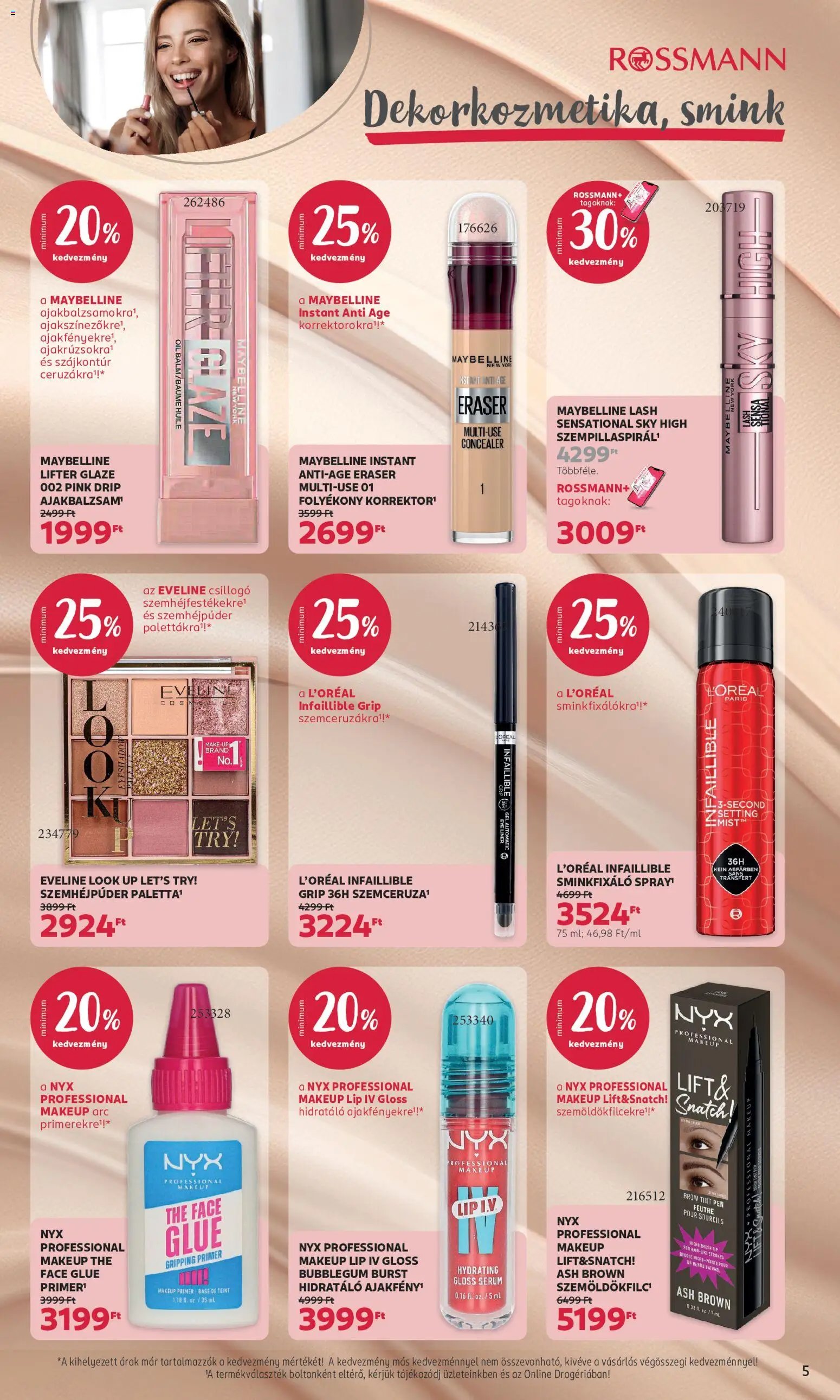Rossmann újság 2026.06.15. Rossmann akciós újság
