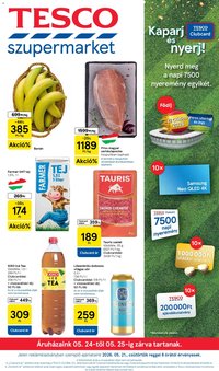 Tesco újság 2026.05.21. Tesco Szupermarket akciós újság (2026-05-21 - 2026-05-27)
