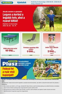 Praktiker újság 2026.06.04. Praktiker akciós újság