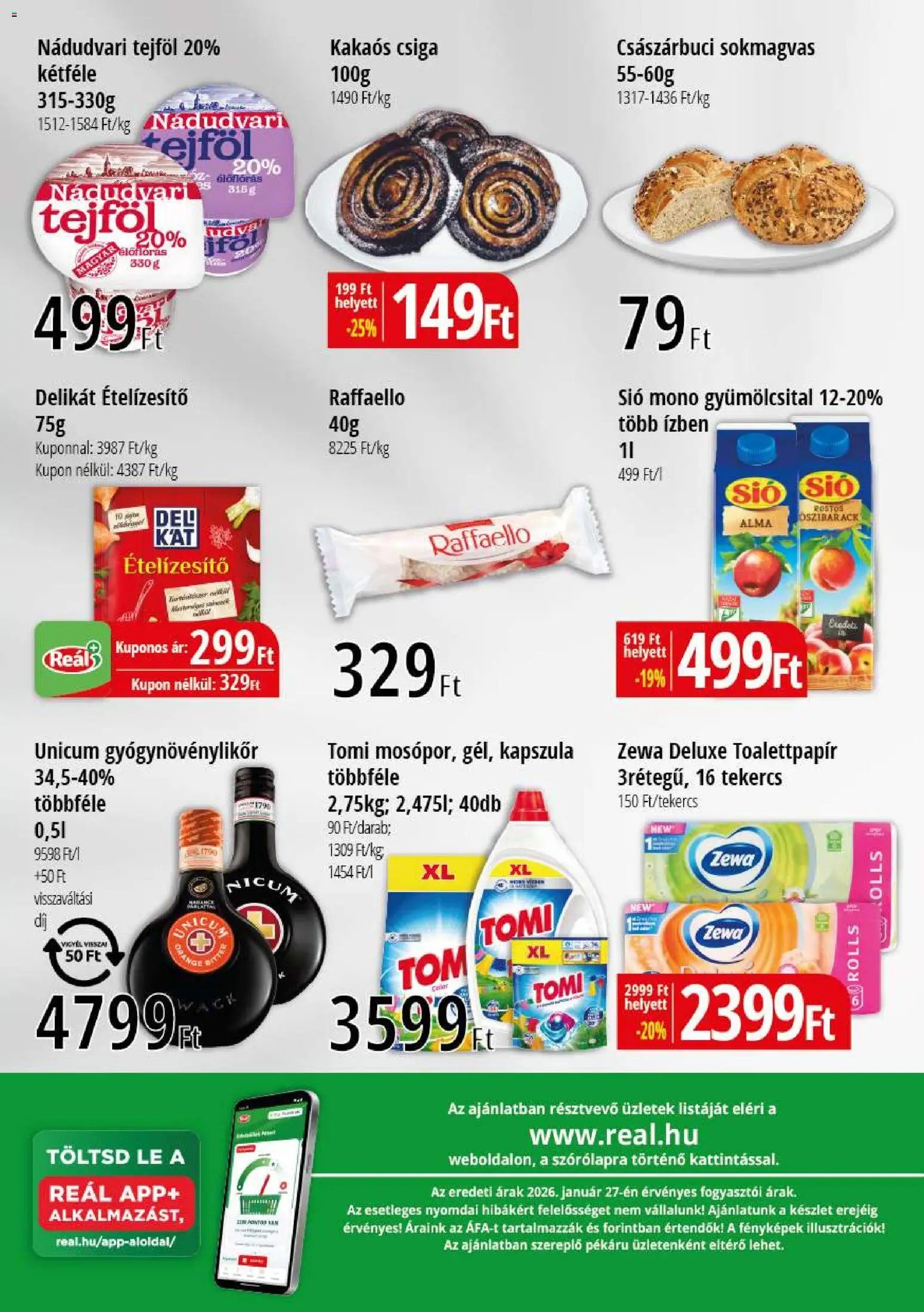 Reál újság 2026.02.05. Bevásárló hétvége - Kelet Magyarország (2026-02-05 - 2026-02-08)