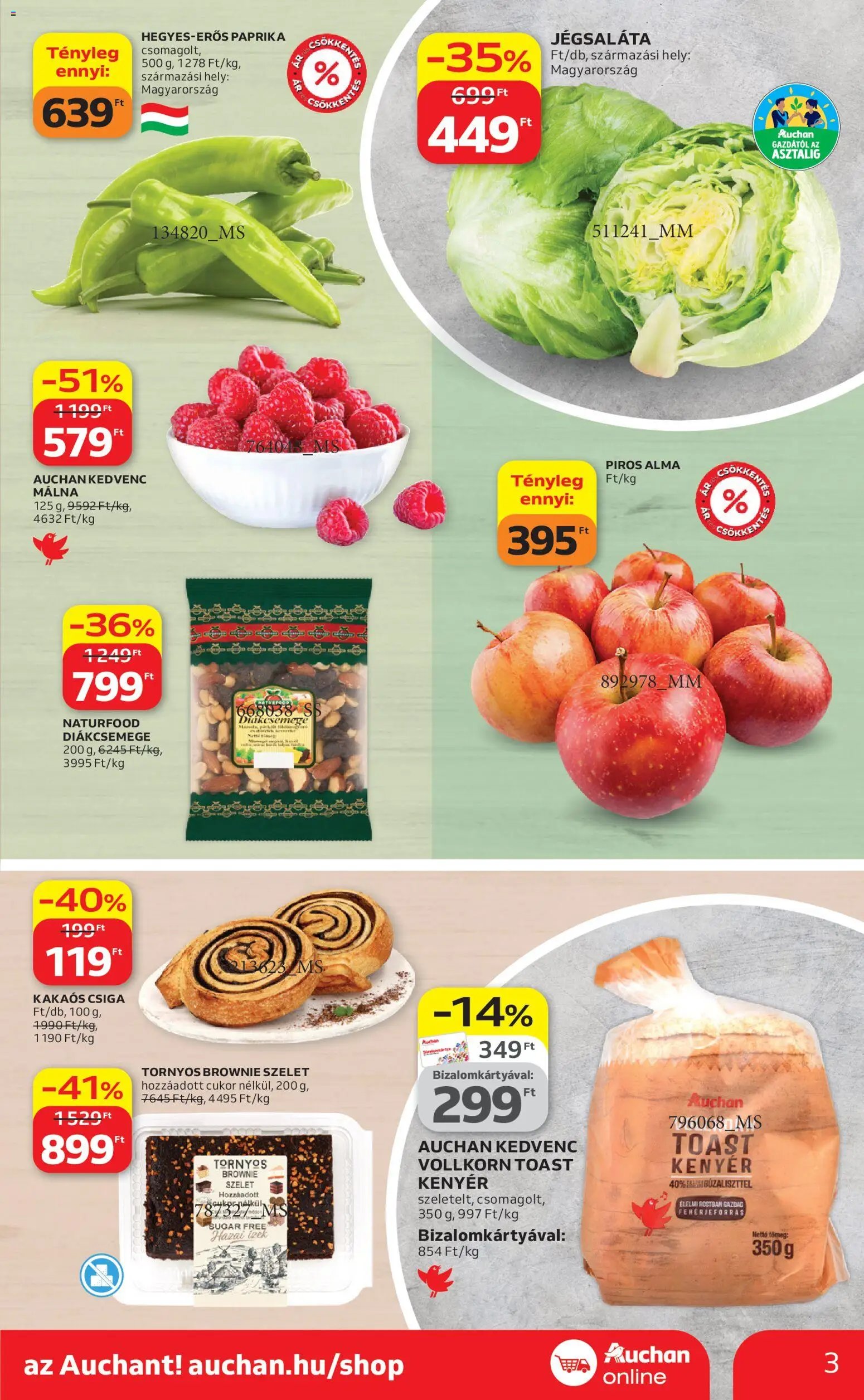 Auchan újság 2026.04.23. Auchan Szupermarket akciós újság (2026-04-23 - 2026-04-29)