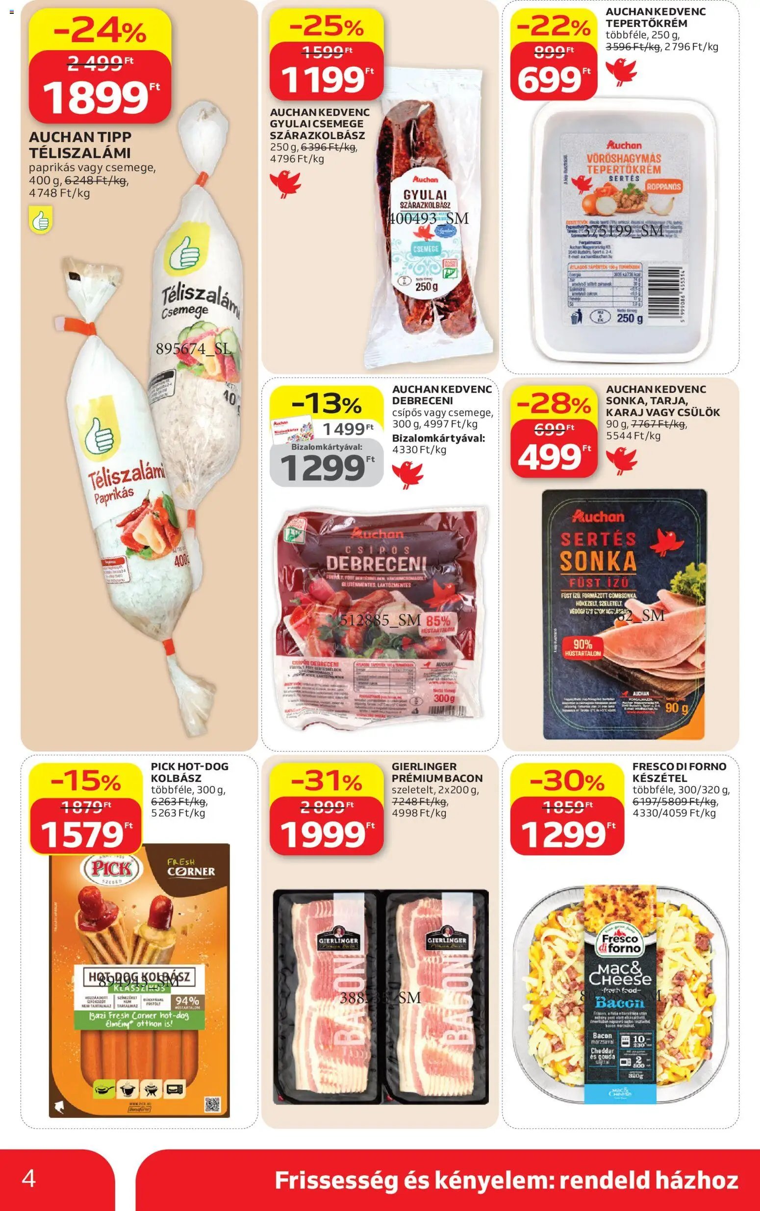 Auchan újság 2026.04.23. Auchan Szupermarket akciós újság (2026-04-23 - 2026-04-29)