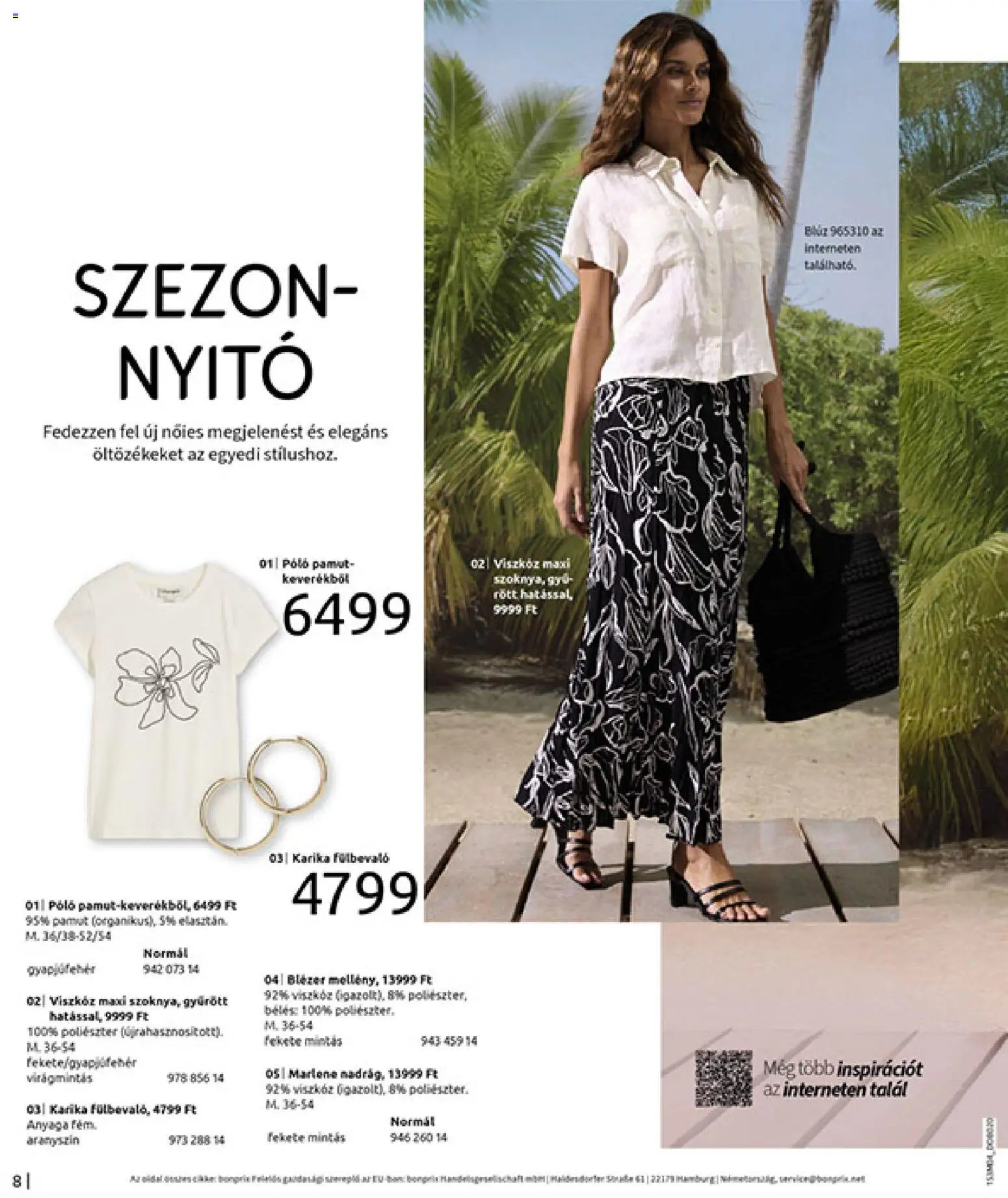 Bonprix újság 2026.03.30. Bonprix katalógus - Csupa Piros (2026-03-30 - 2026-04-27)