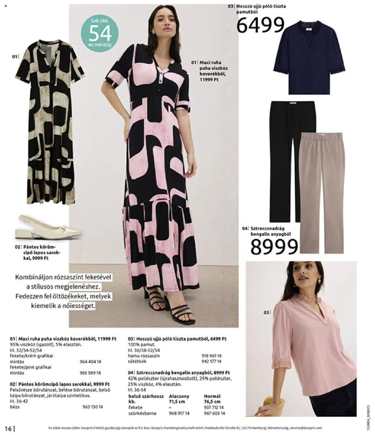 Bonprix újság 2026.03.30. Bonprix katalógus - Csupa Piros (2026-03-30 - 2026-04-27)