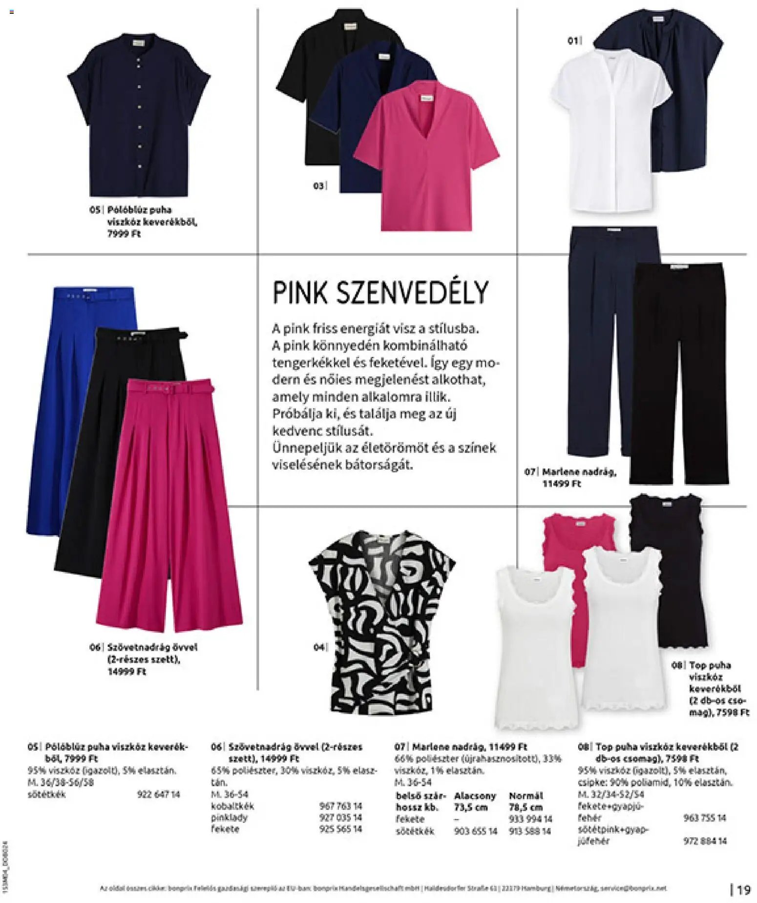 Bonprix újság 2026.03.30. Bonprix katalógus - Csupa Piros (2026-03-30 - 2026-04-27)