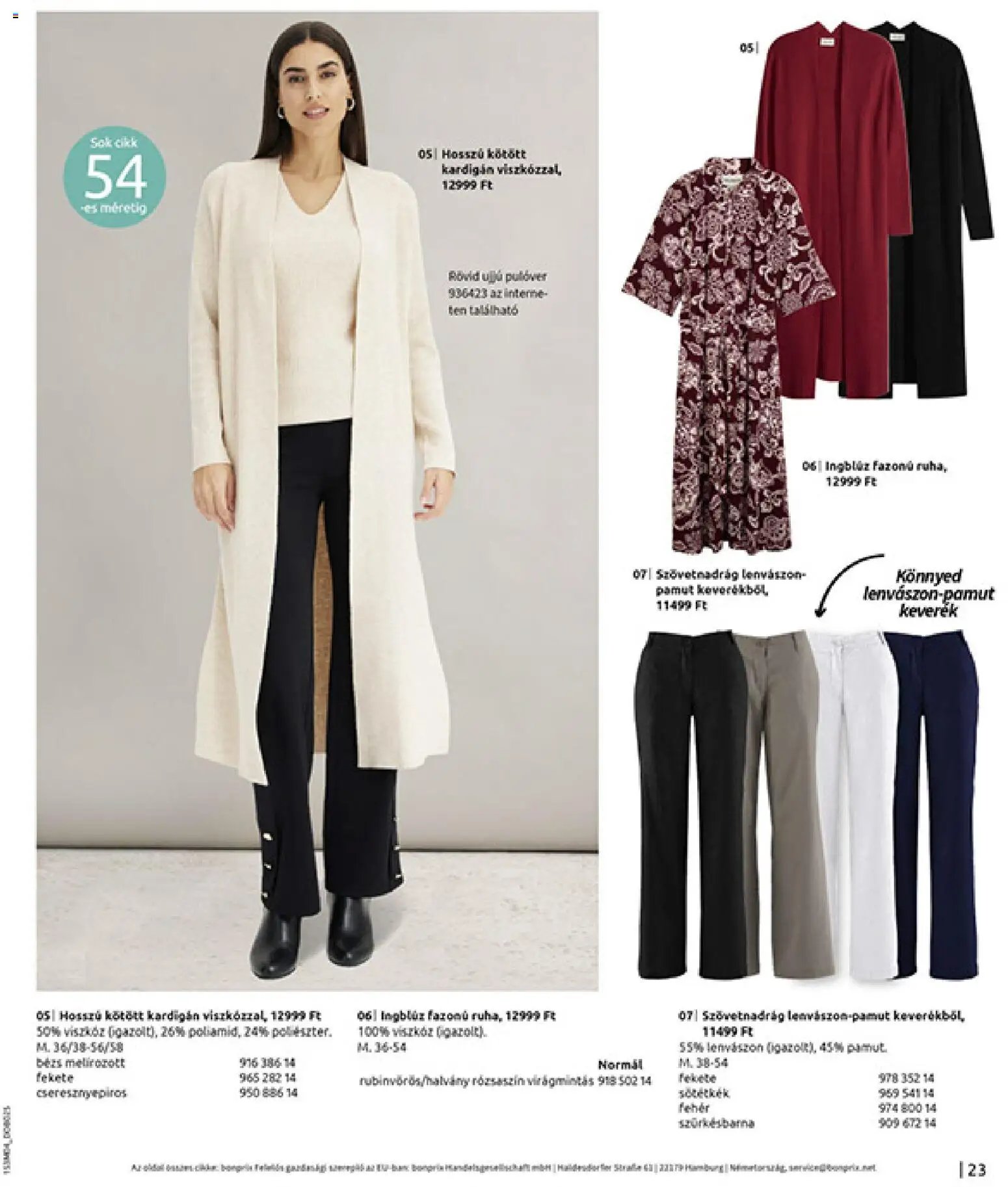 Bonprix újság 2026.03.30. Bonprix katalógus - Csupa Piros (2026-03-30 - 2026-04-27)