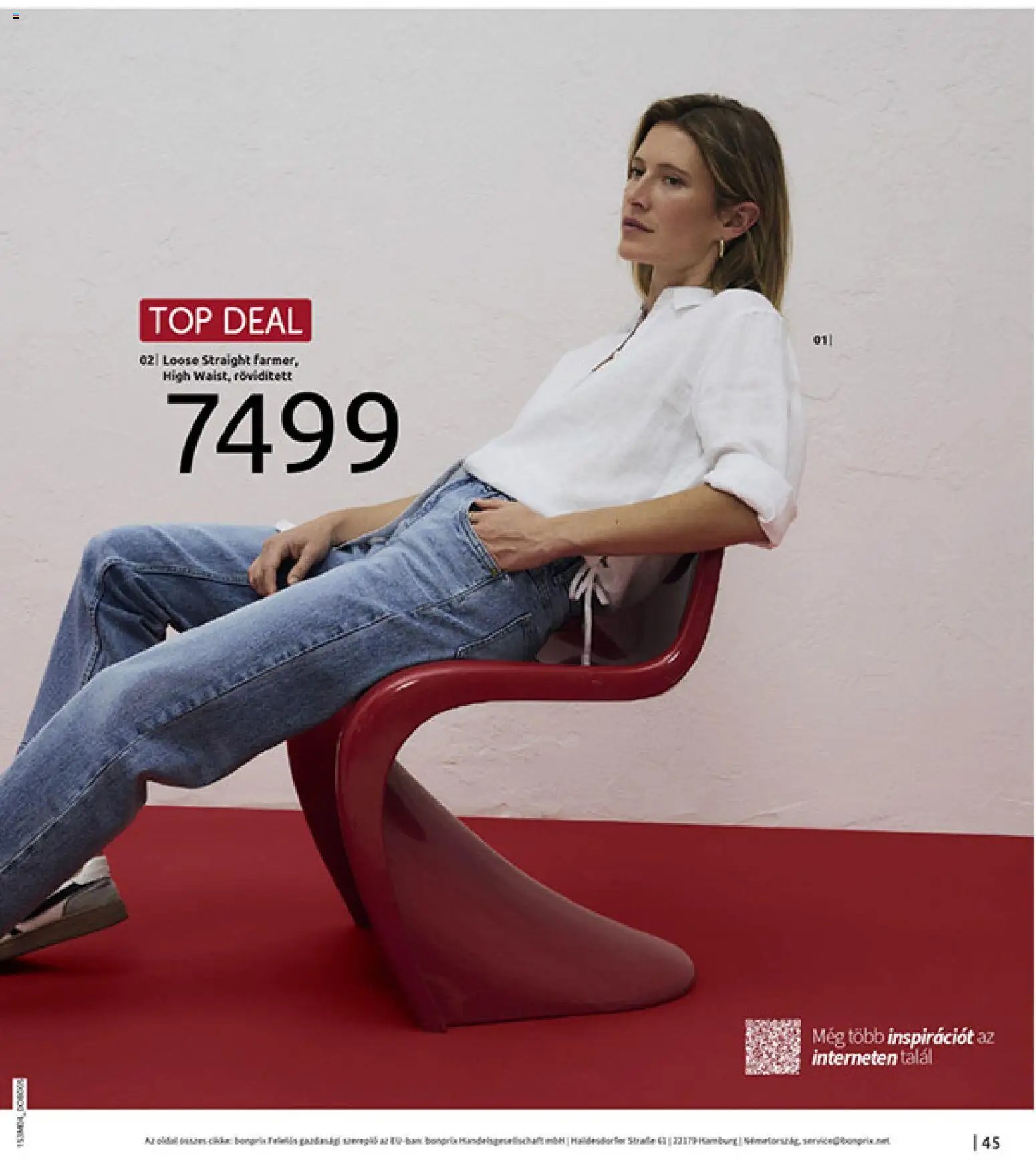 Bonprix újság 2026.03.30. Bonprix katalógus - Csupa Piros (2026-03-30 - 2026-04-27)