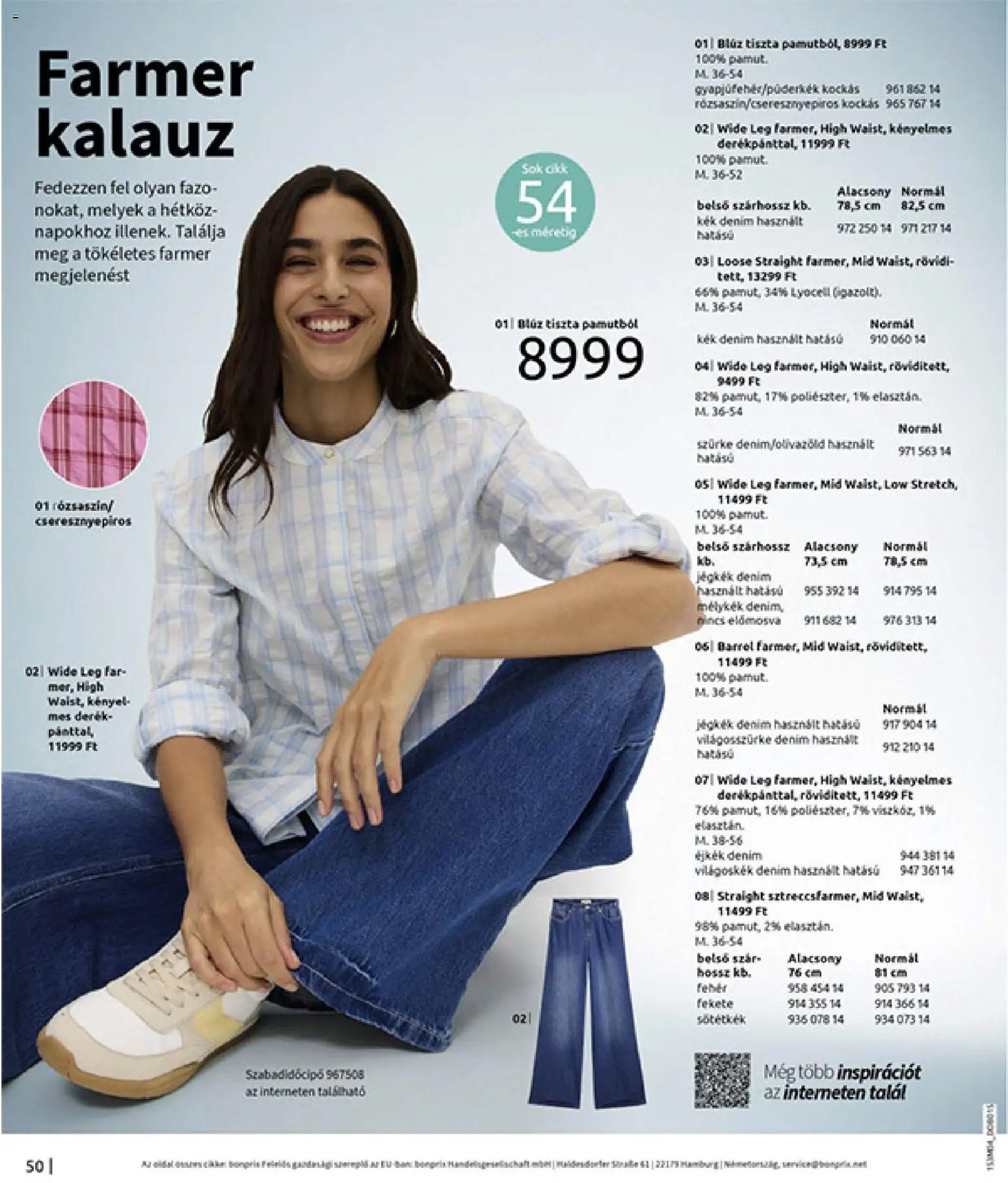 Bonprix újság 2026.03.30. Bonprix katalógus - Csupa Piros (2026-03-30 - 2026-04-27)