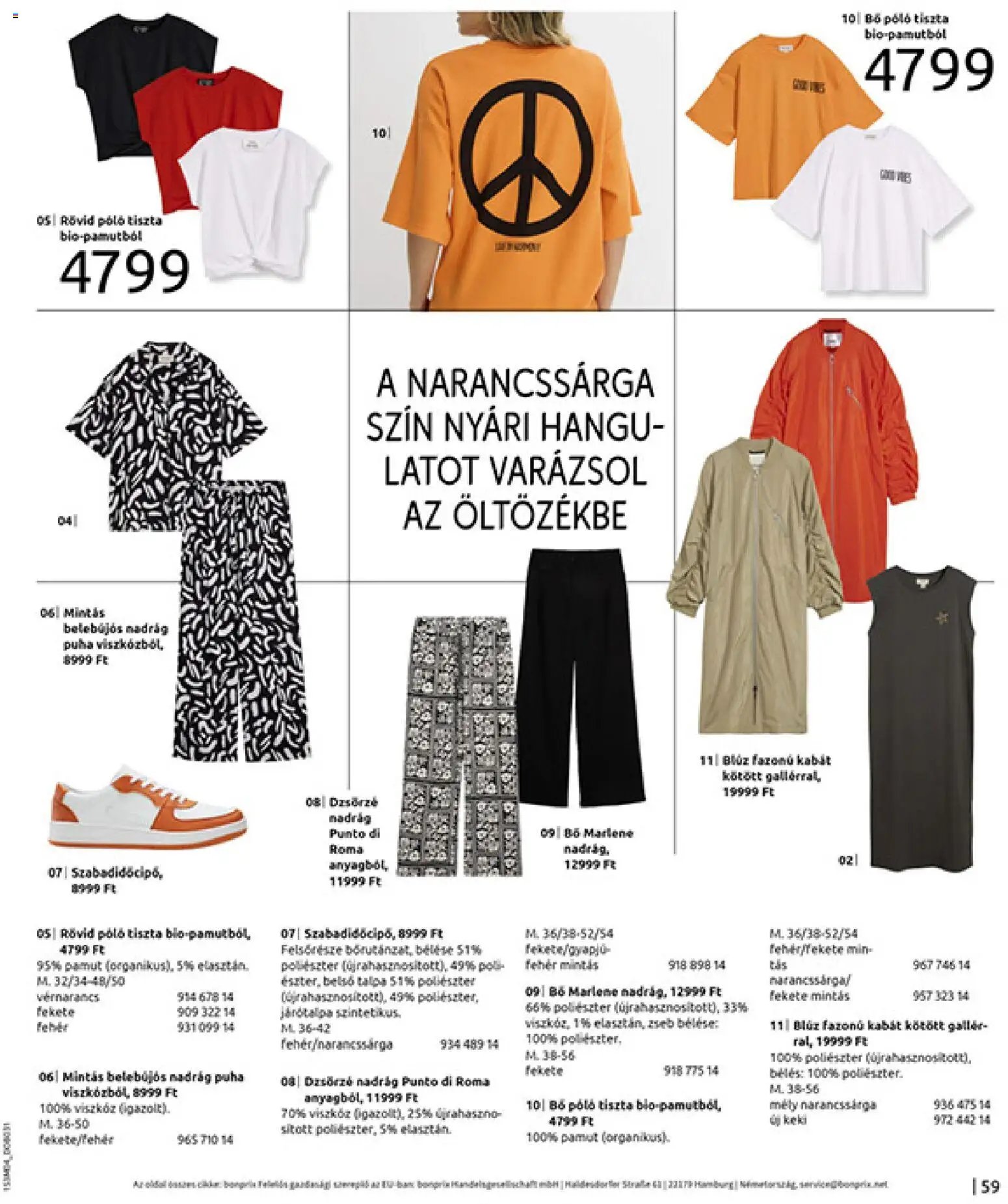 Bonprix újság 2026.03.30. Bonprix katalógus - Csupa Piros (2026-03-30 - 2026-04-27)