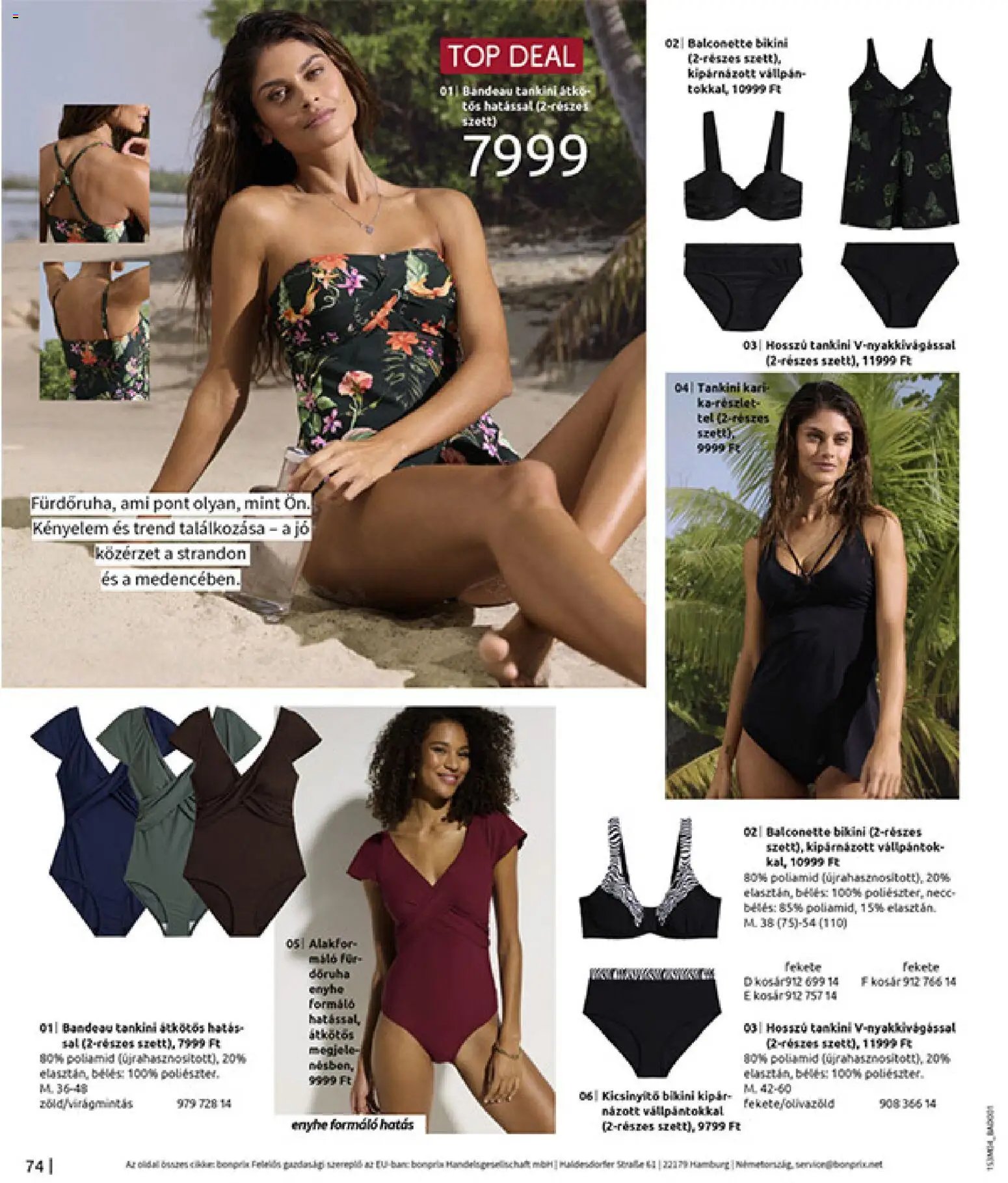 Bonprix újság 2026.03.30. Bonprix katalógus - Csupa Piros (2026-03-30 - 2026-04-27)