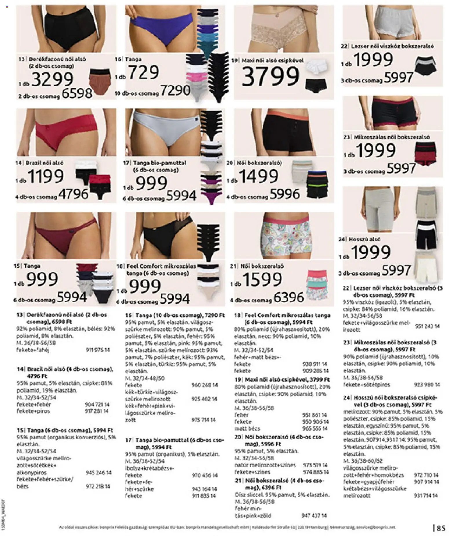 Bonprix újság 2026.03.30. Bonprix katalógus - Csupa Piros (2026-03-30 - 2026-04-27)