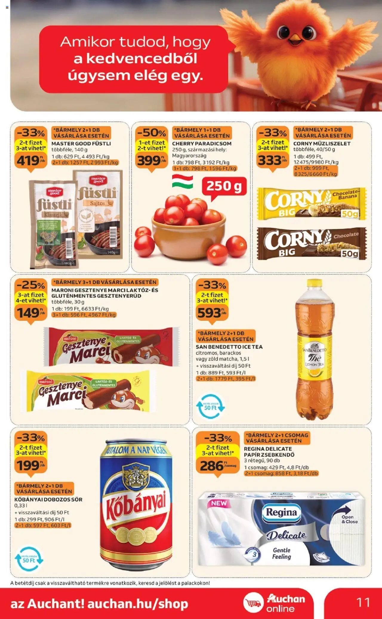 Auchan újság 2025.10.02. Szupermarket akciós újság (2025-10-02 - 2025-10-08)