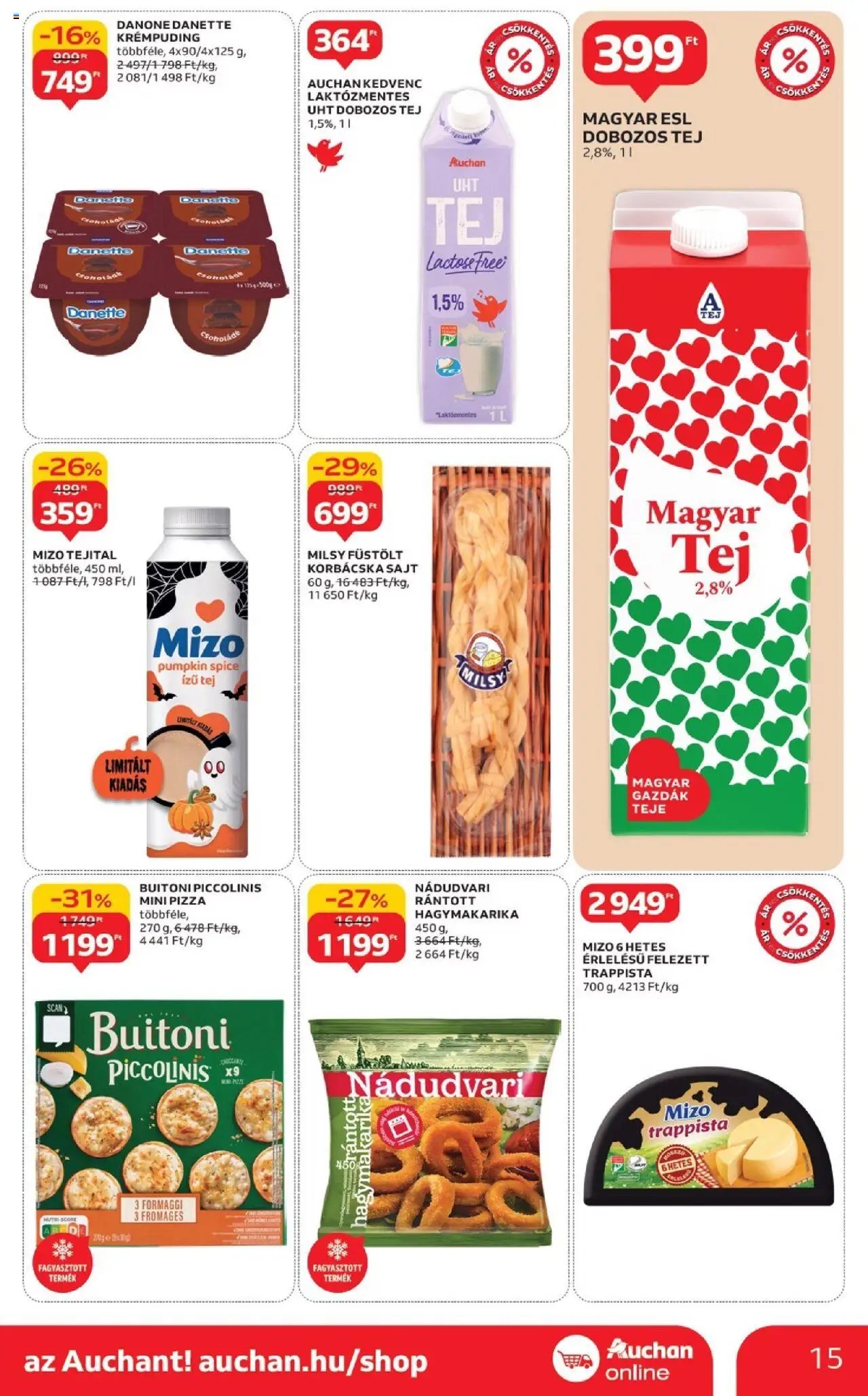 Auchan újság 2025.10.02. Szupermarket akciós újság (2025-10-02 - 2025-10-08)