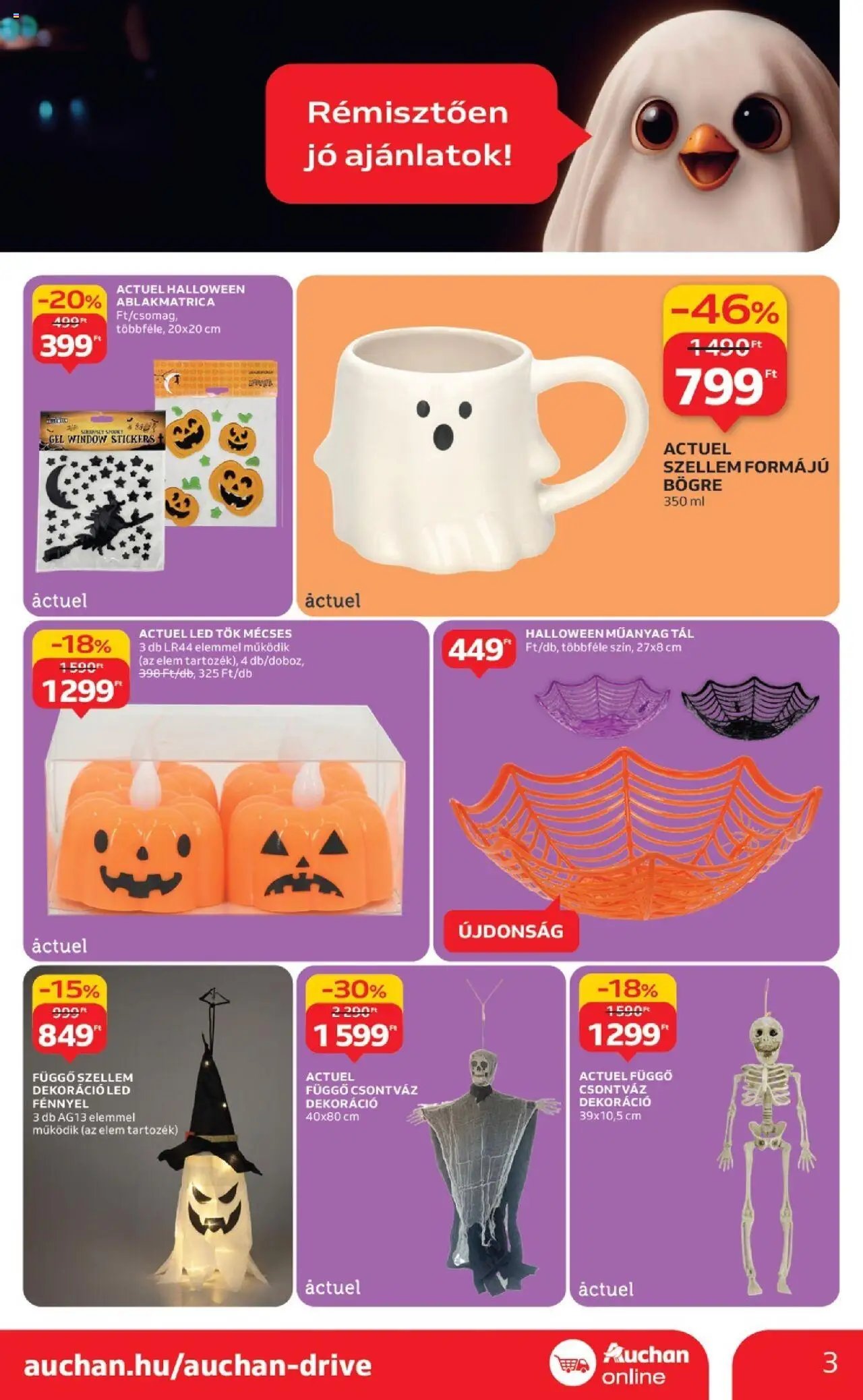 Auchan újság 2025.10.02. Szupermarket akciós újság (2025-10-02 - 2025-10-08)