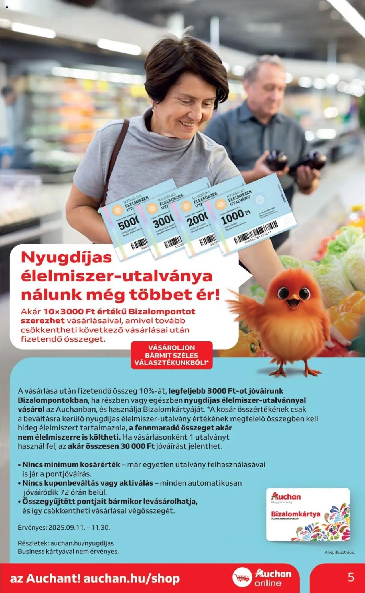 Auchan újság 2025.10.02. Szupermarket akciós újság (2025-10-02 - 2025-10-08)