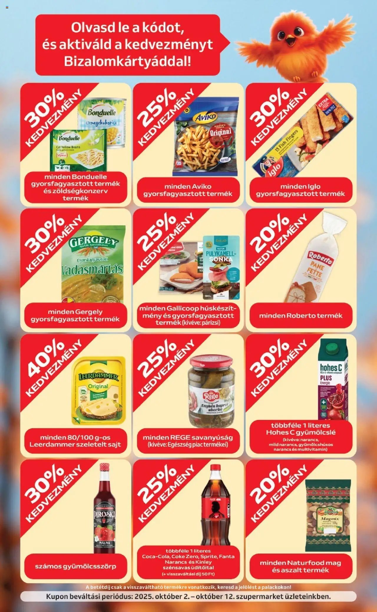 Auchan újság 2025.10.02. Szupermarket akciós újság (2025-10-02 - 2025-10-08)
