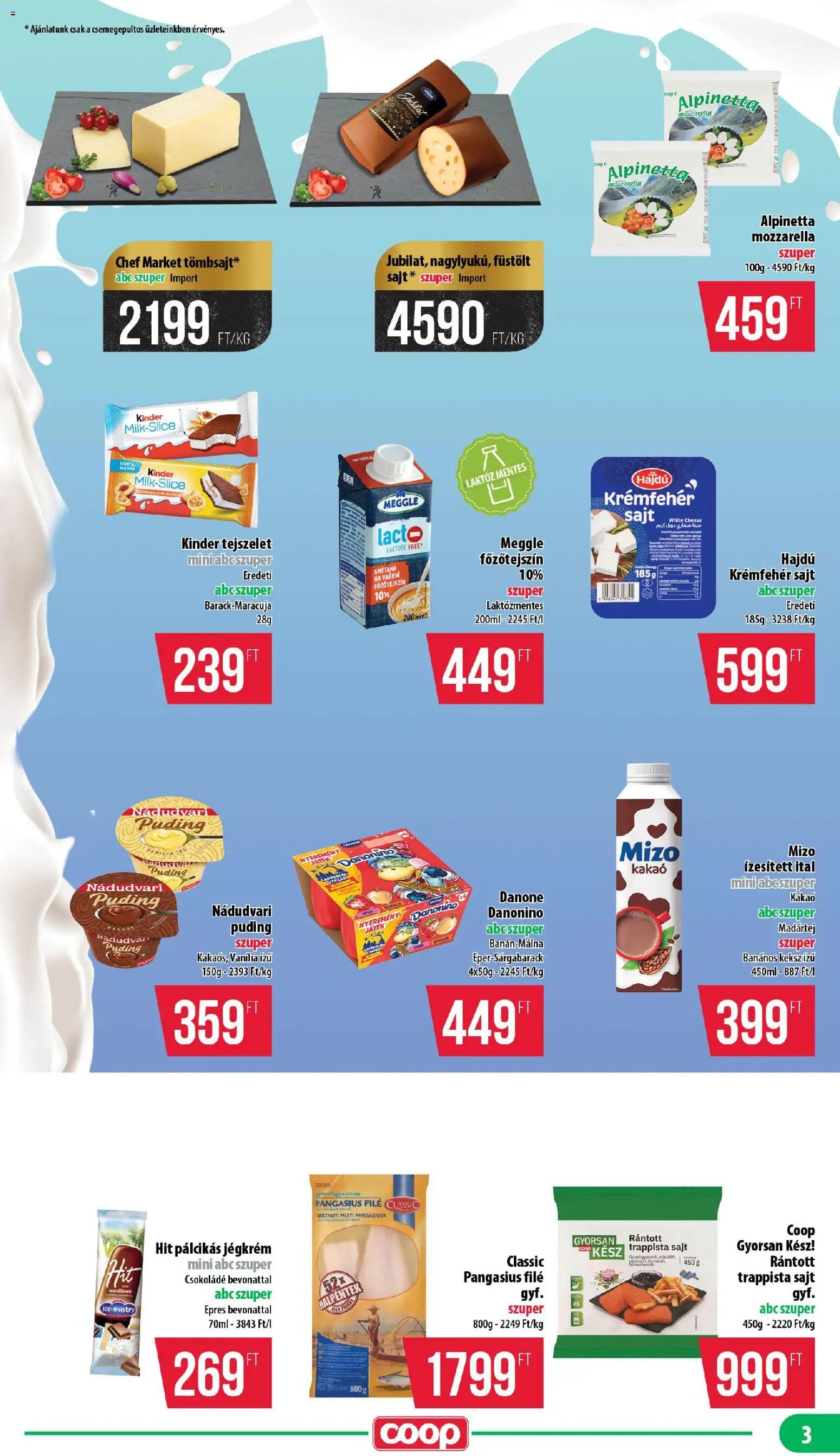 COOP újság 2026.08.21. COOP - Mini & Abc & Szuper / Nyírzem
