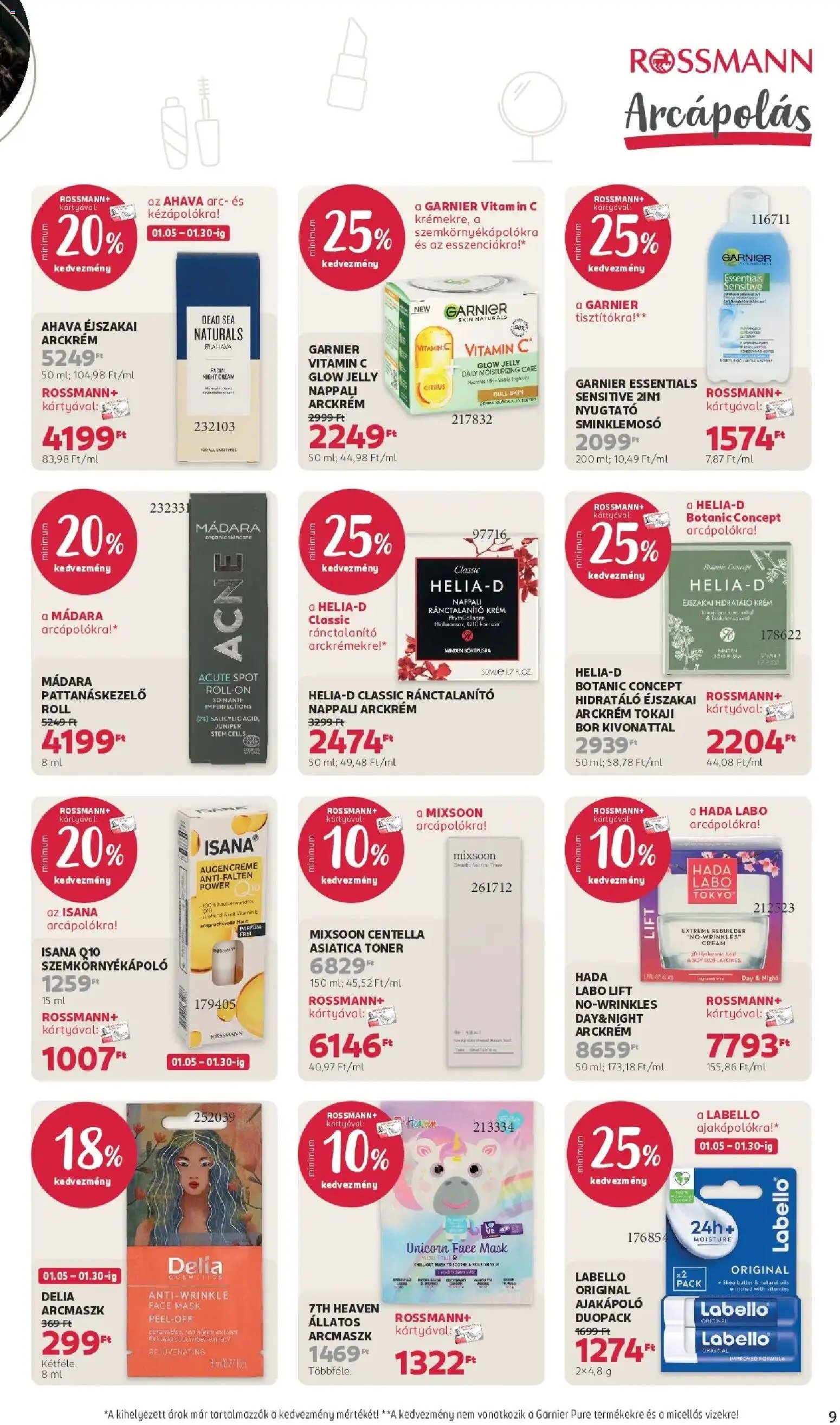 Rossmann újság 2026.01.05. Akciós újság Rossmann (2026-01-05 - 2026-01-16)