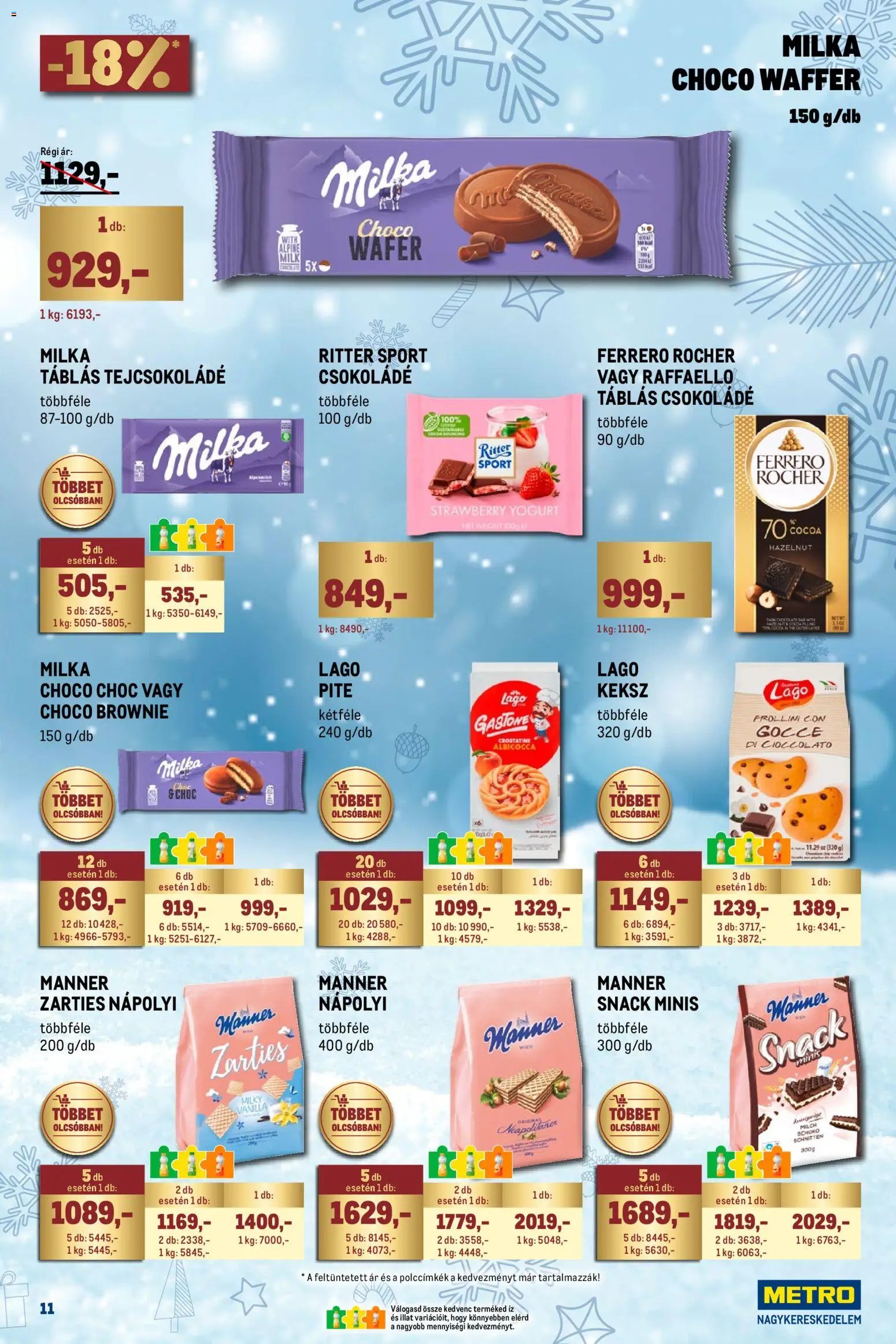 Metro újság 2025.11.02. Ünnepi katalógus (2025-11-02 - 2025-11-30)