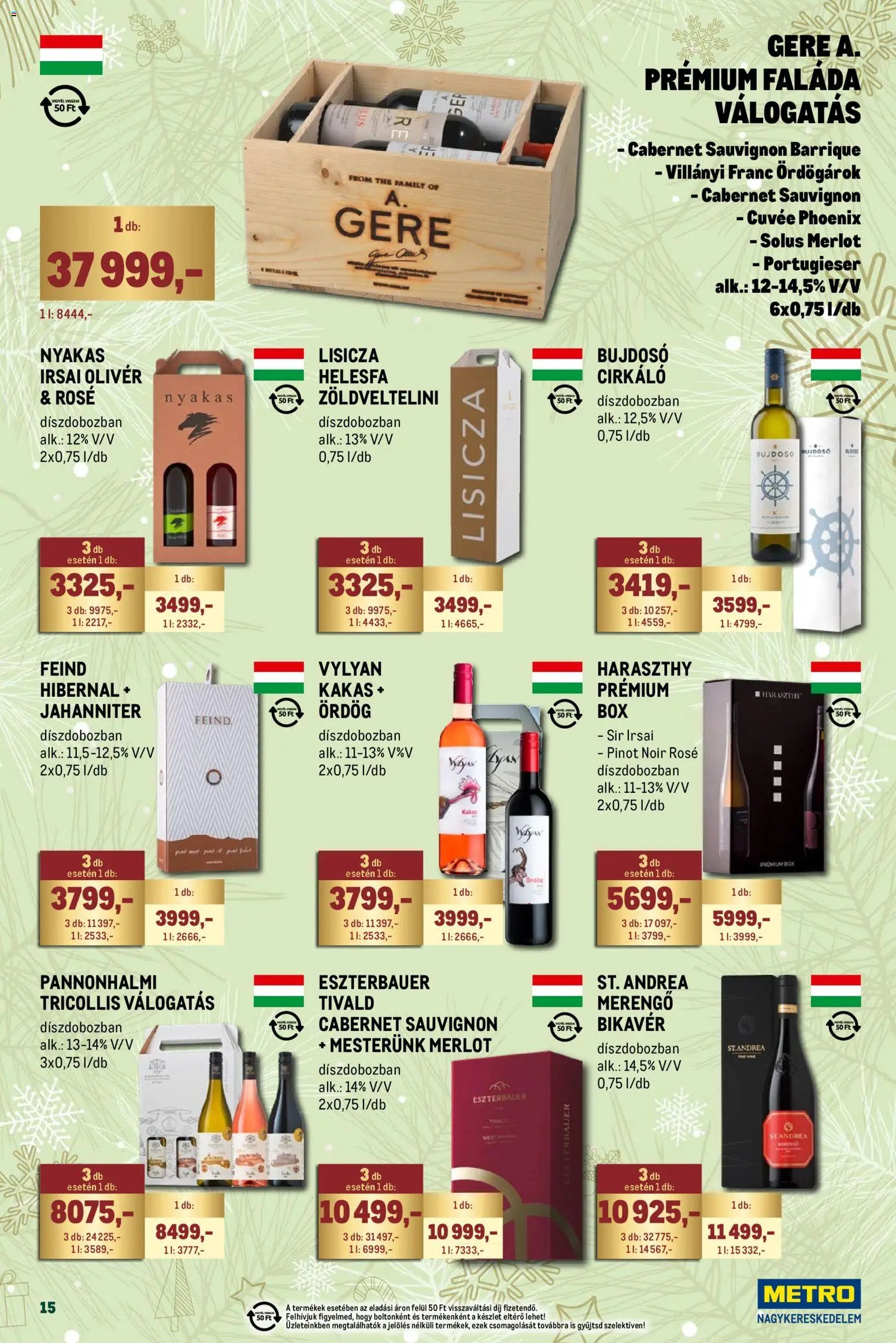 Metro újság 2025.11.02. Ünnepi katalógus (2025-11-02 - 2025-11-30)